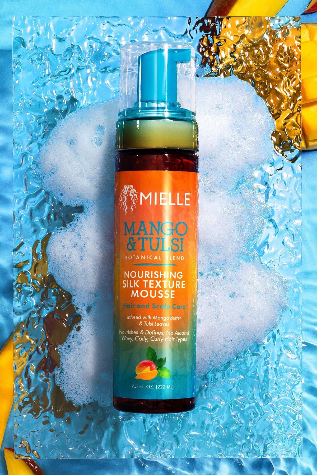 Mielle Mango & Tulsi Besleyici Saç Köpüğü 222ML