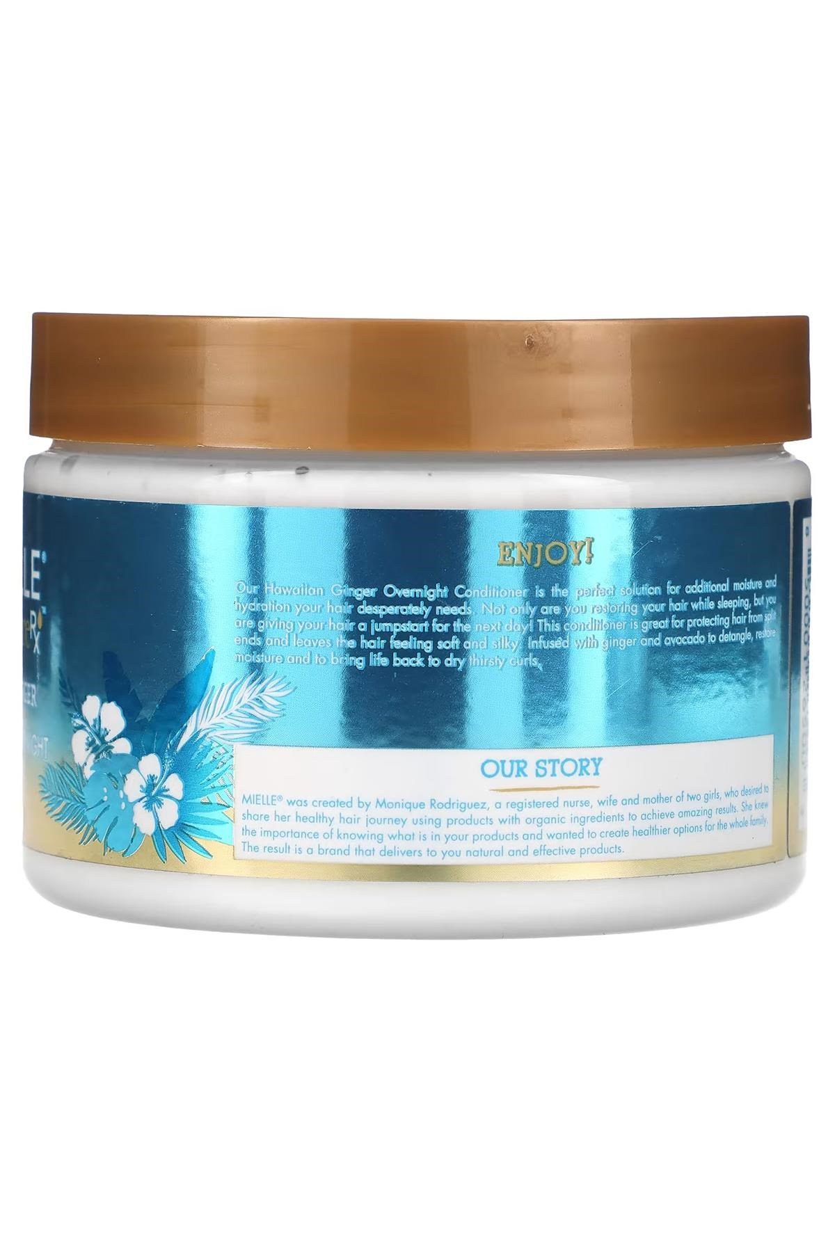 Mielle Moisture RX Hawaiian Ginger Nemlendirici Gece Saç Kremi 340GR