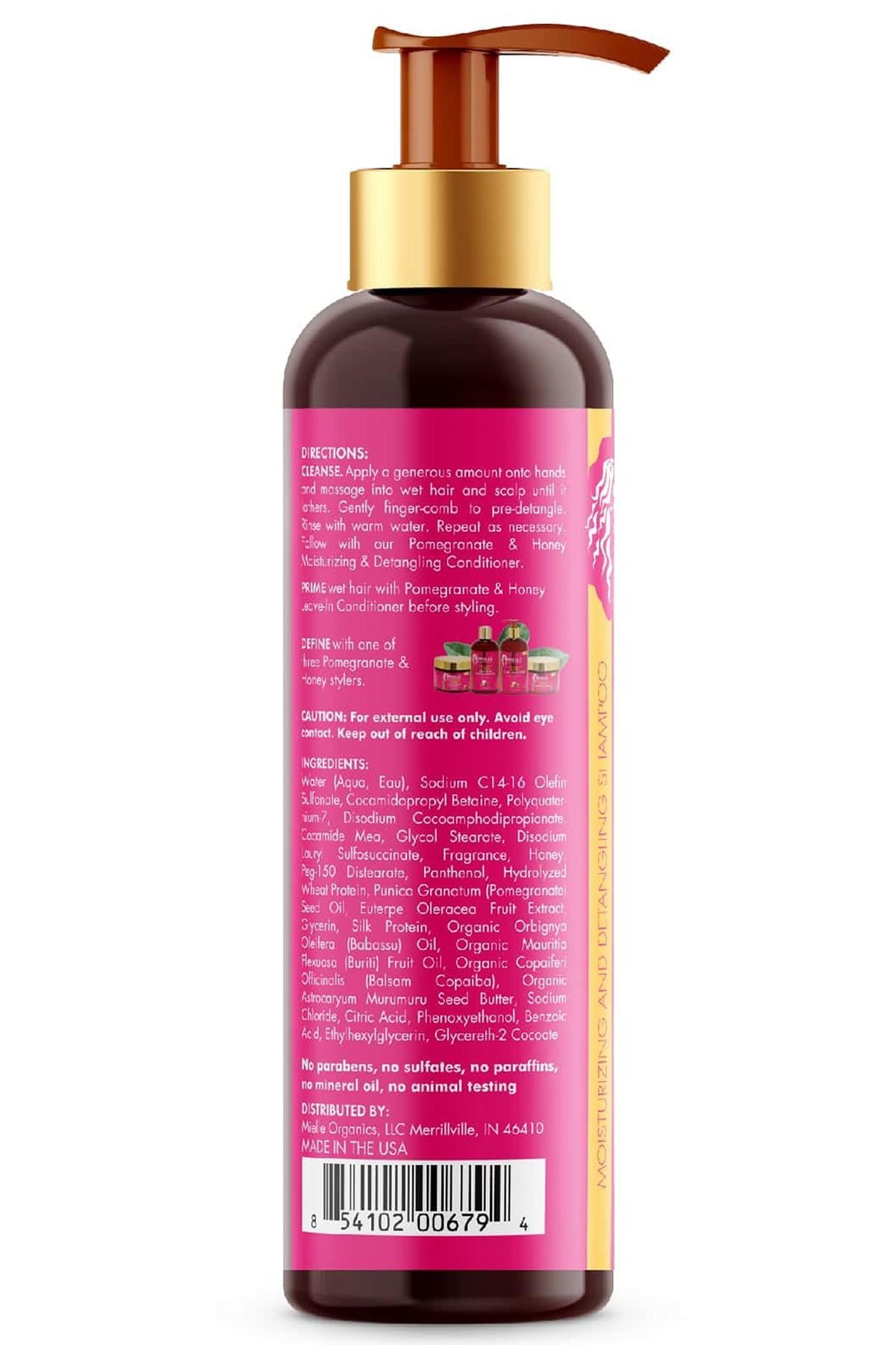 Mielle Pomegranate & Honey Nemlendirici ve Dolaşıklık Açıcı Şampuan 355ML