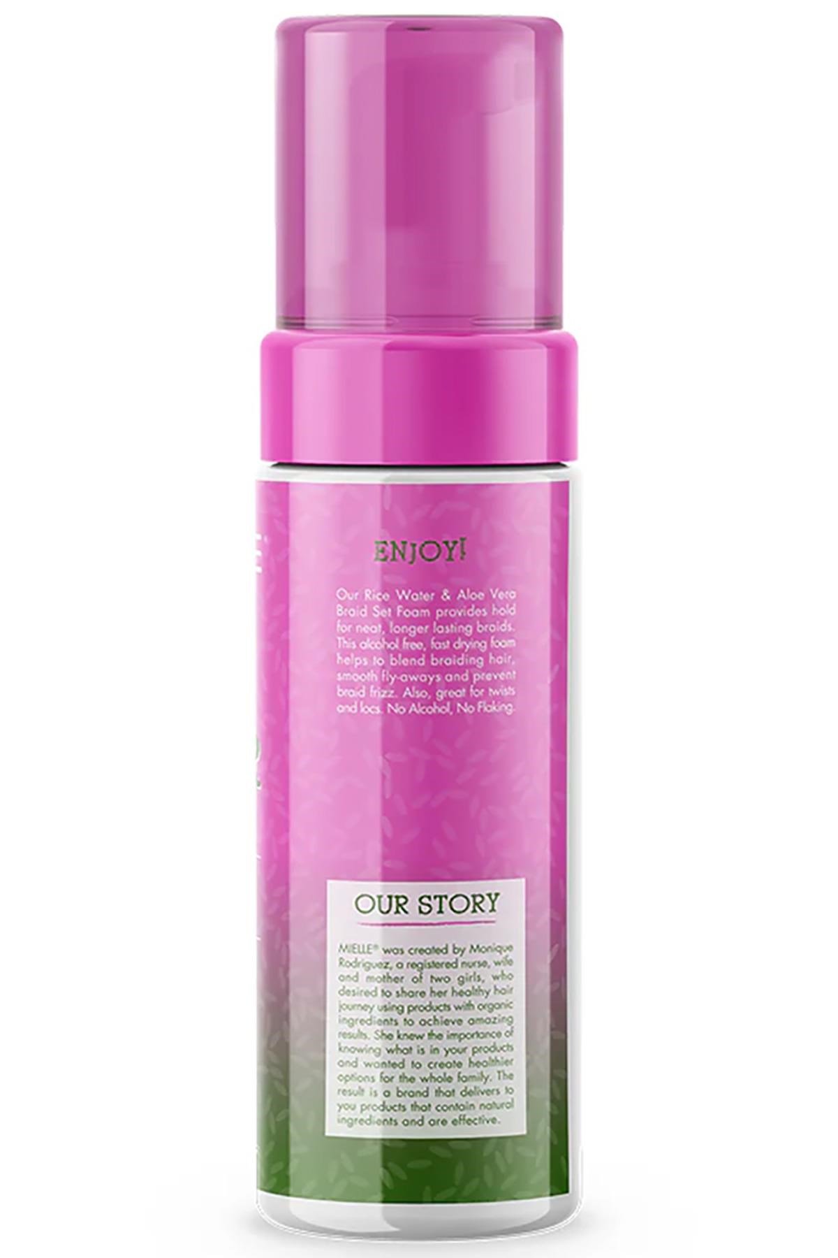 Mielle Rice Water & Aloe Vera Örgü Şekillendirici Saç Köpüğü 222ML