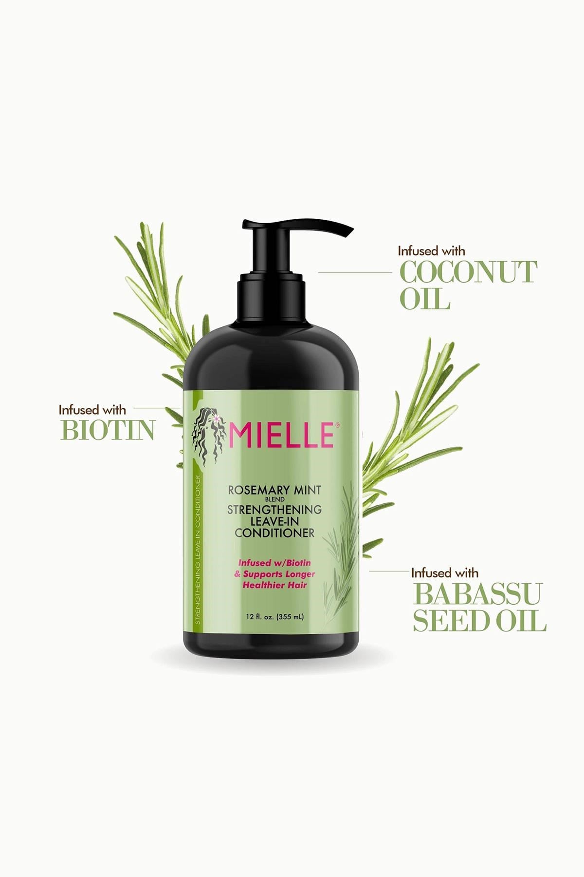 Mielle Rosemary Mint Güçlendirici Durulanmayan Saç Kremi 355ML