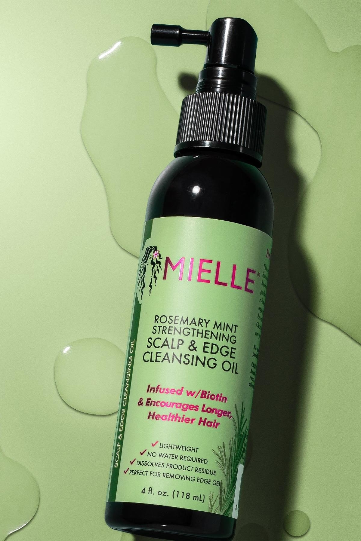 Mielle Rosemary Mint Kuru Şampuan Saç Derisi ve Saç Kenarı Temizleyici Yağ 118ML
