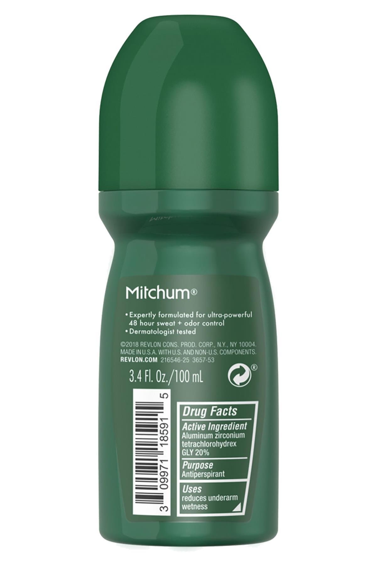 Mitchum Men Unscented Antiperspirant Roll-On Deodorant 100ML