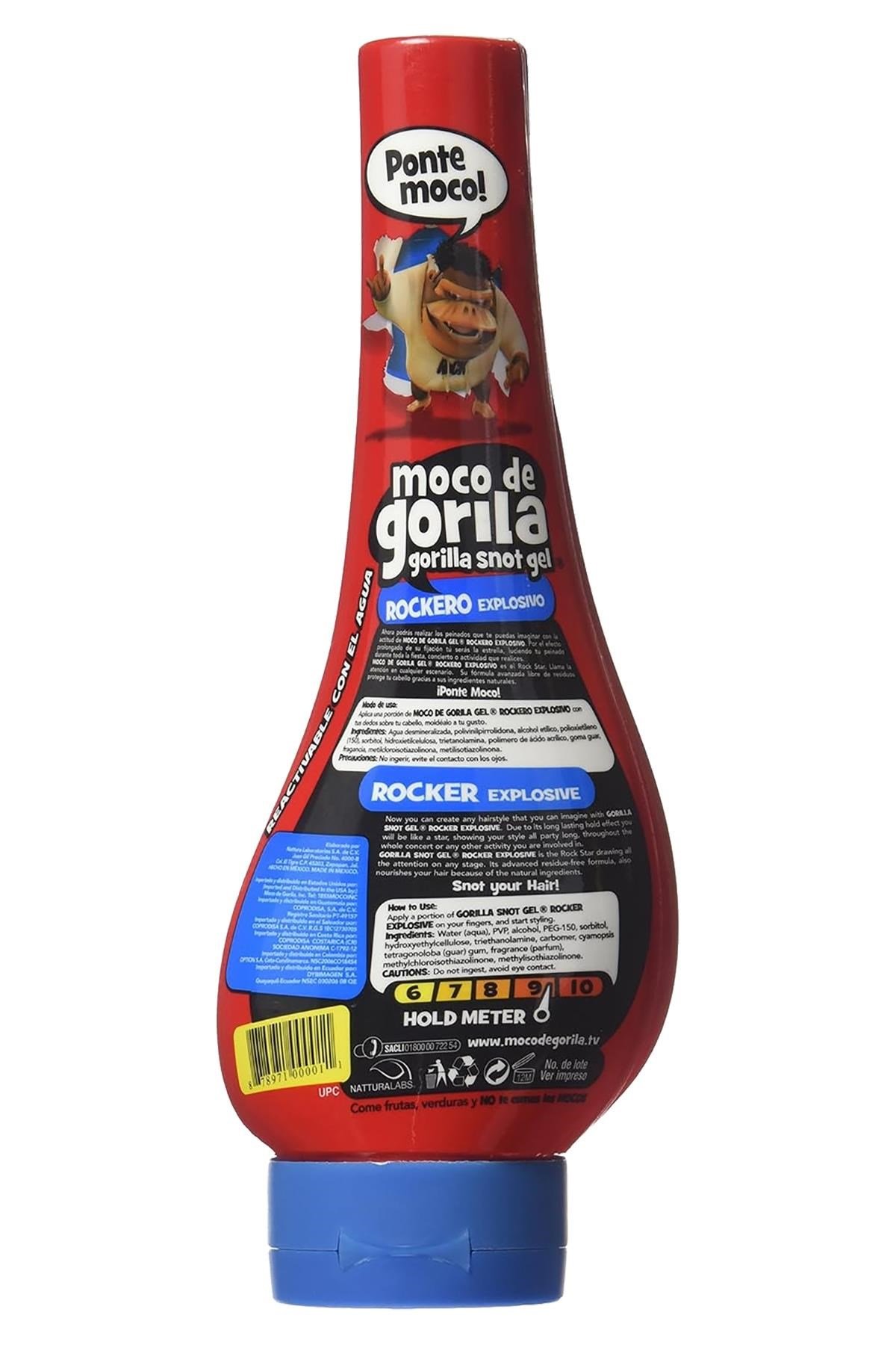 Moco de Gorila Rockero No:9 Saç Jölesi 340GR