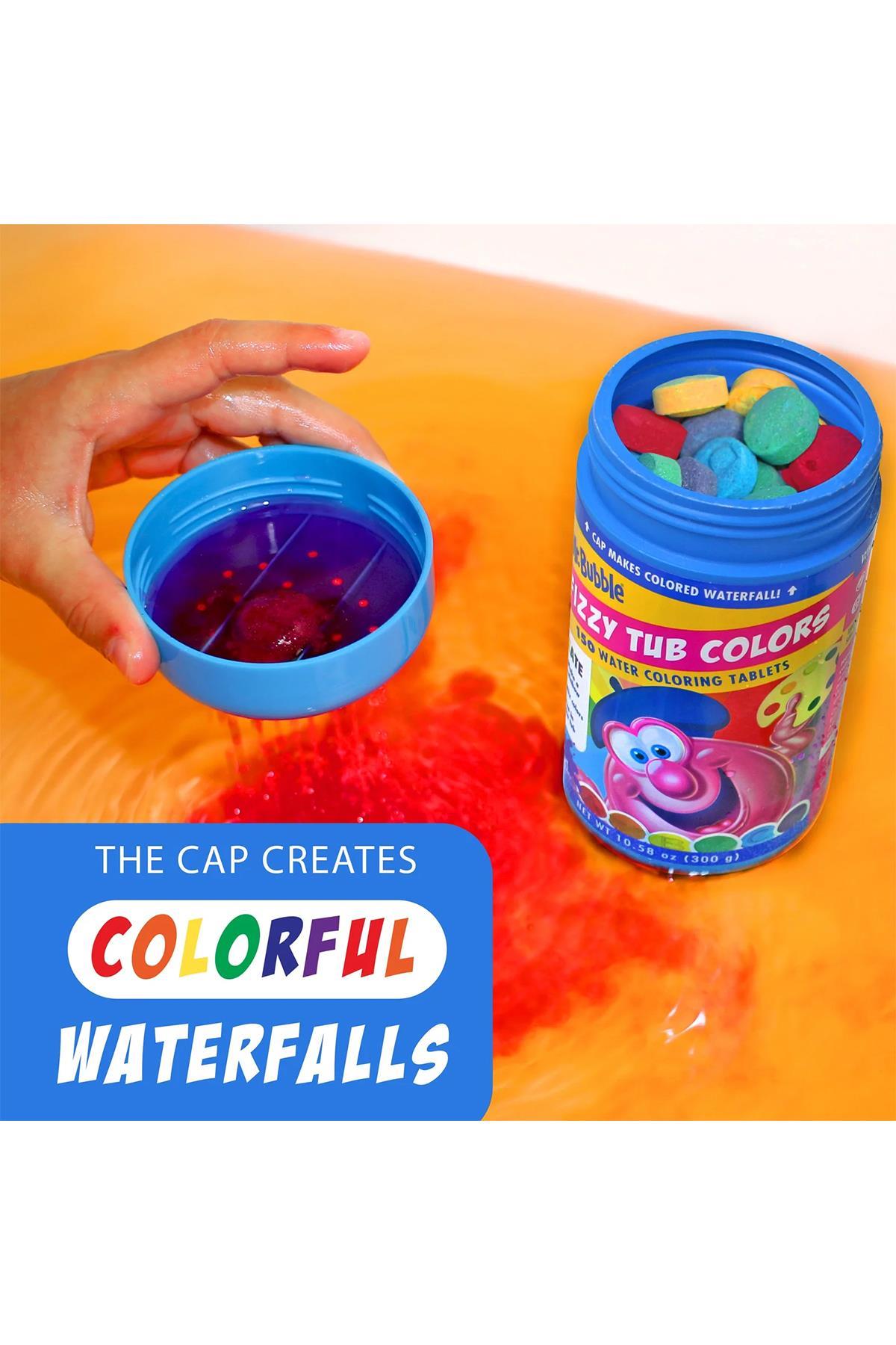 Mr.Bubble Fizzy Tub Colors Renkli Banyo Tabletleri 150 Tablet