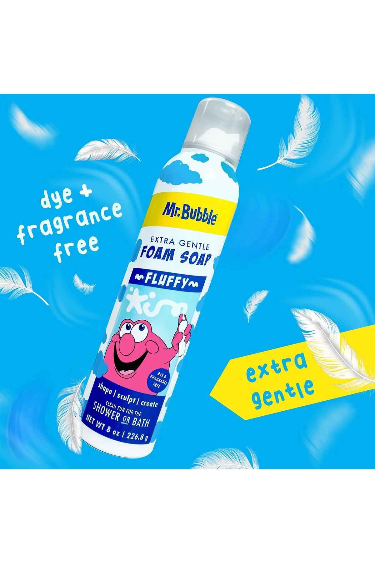 Mr.Bubble Extra Gentle Eğlenceli Banyo Köpük Sabunu 226.8GR