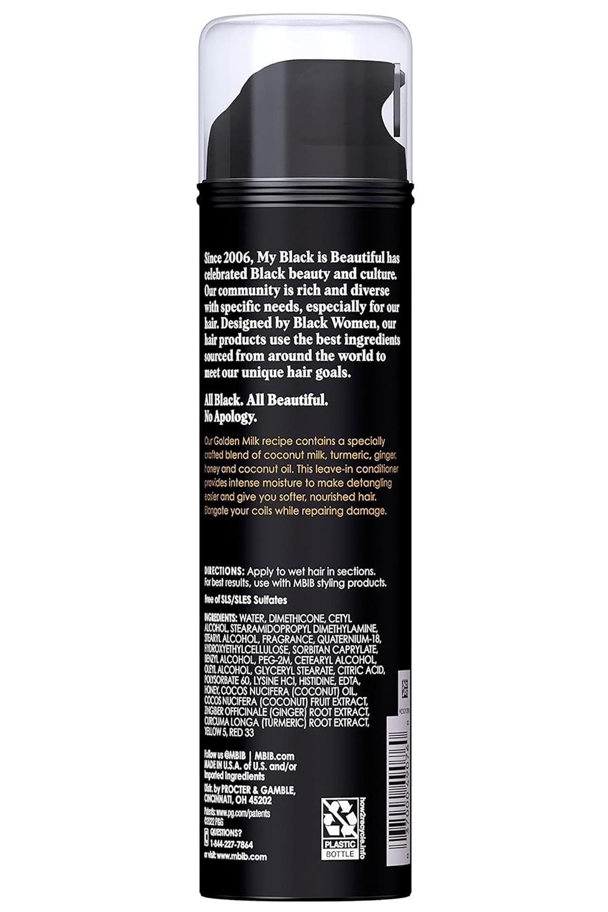My Black Is Beautiful Besleyici Durulanmayan Saç Kremi 188ML