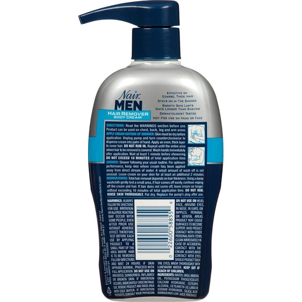 Nair Men Tüy Dökücü Vücut Kremi 368GR