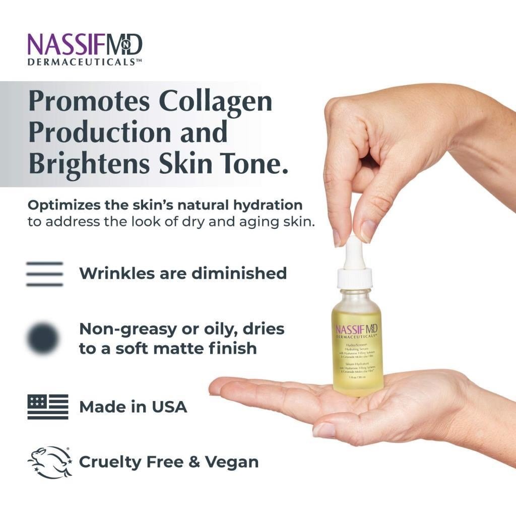 Nassif MD Hydro-Screen Nemlendirici Yüz Serumu 30ML
