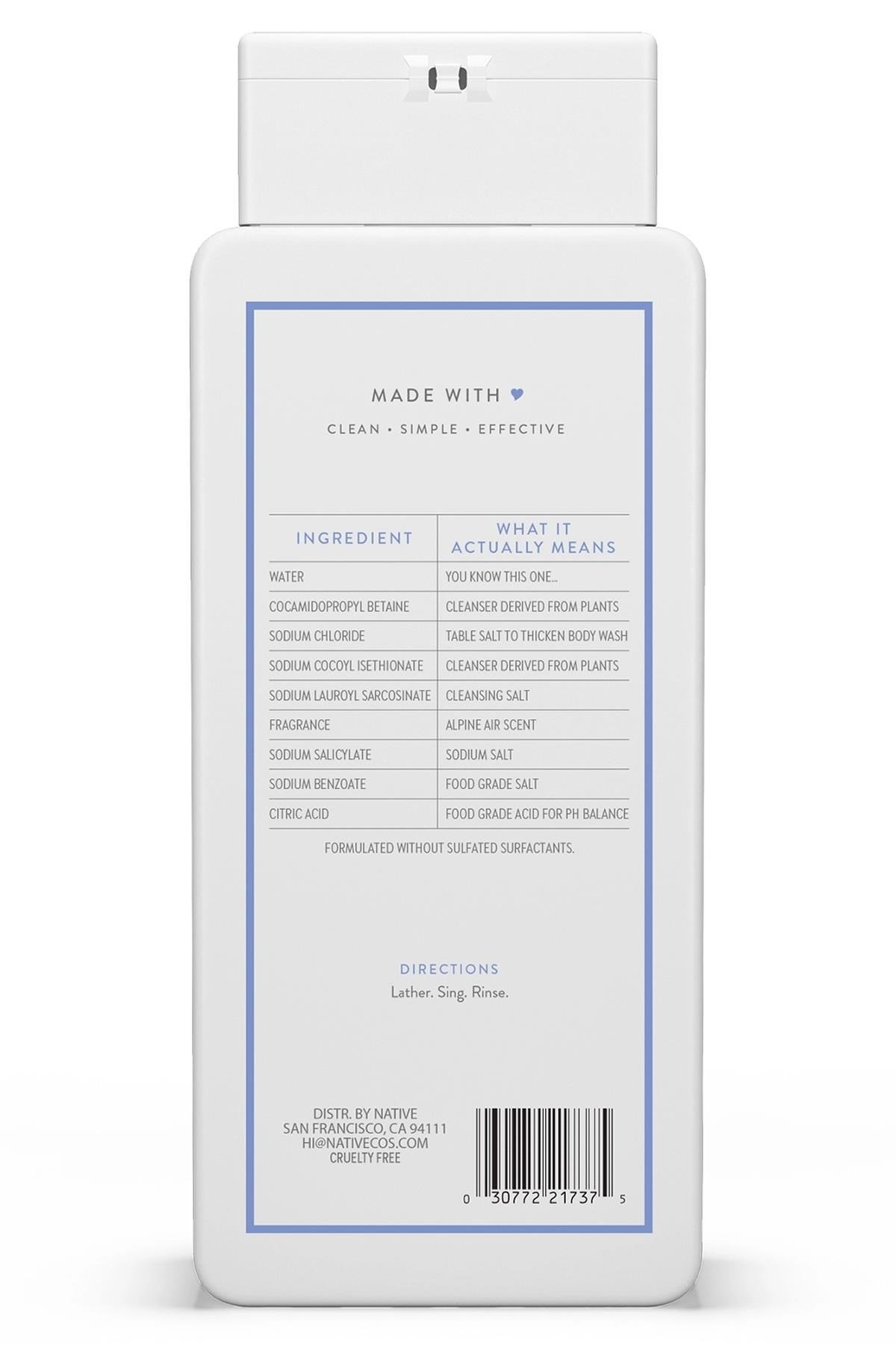 Native Alpine Air Duş Jeli 532ML