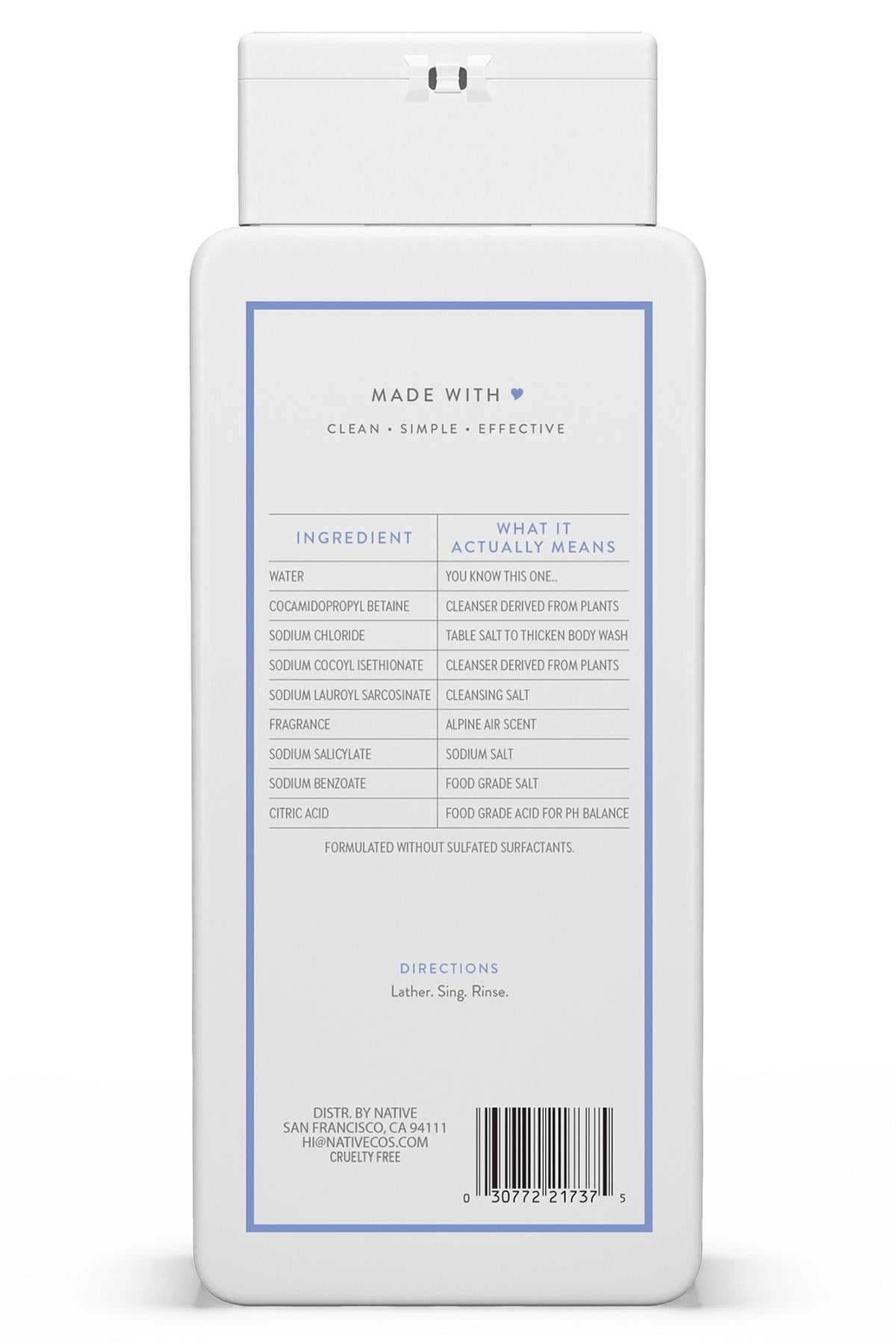 Native Alpine Air Duş Jeli 532ML