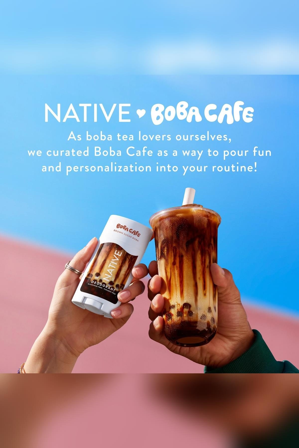Native Boba Cafe Brown Sugar Boba Duş Jeli 532ML