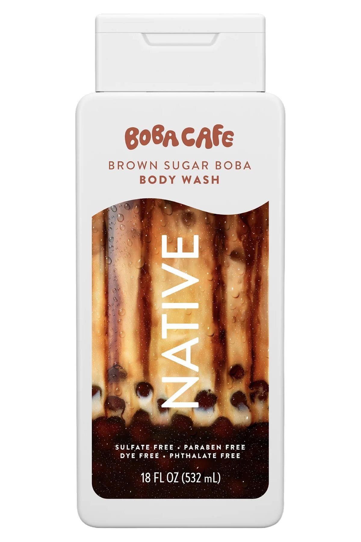 Native Boba Cafe Brown Sugar Boba Duş Jeli 532ML