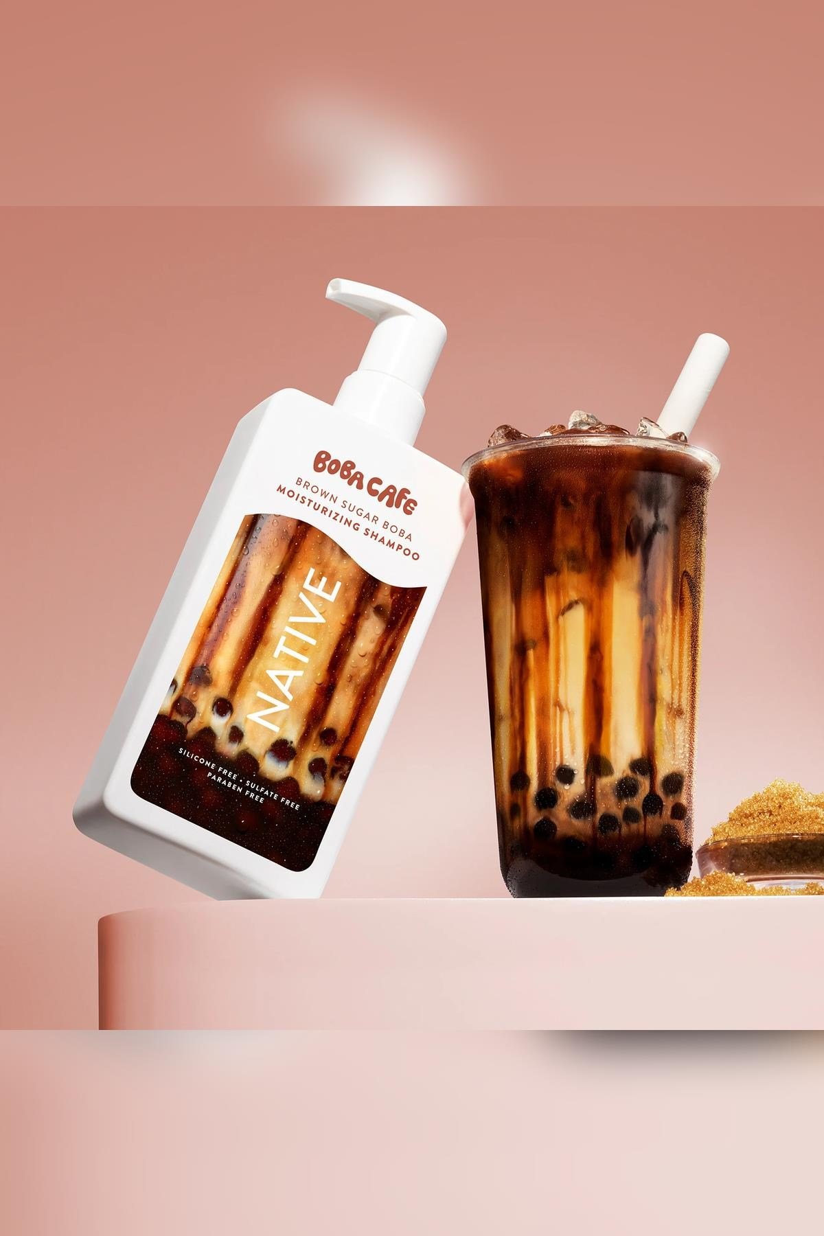 Native Boba Cafe Brown Sugar Boba Nemlendirici Şampuan 487ML