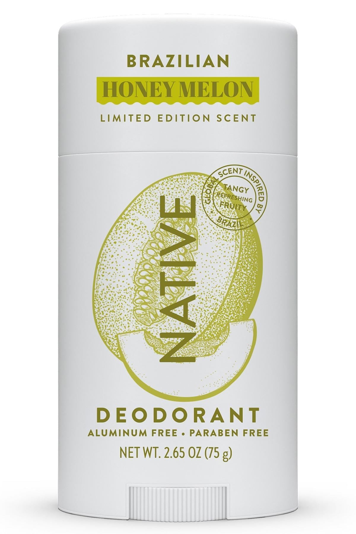Native Brazilian Honey Melon Alüminyumsuz Stick Deodorant 75GR