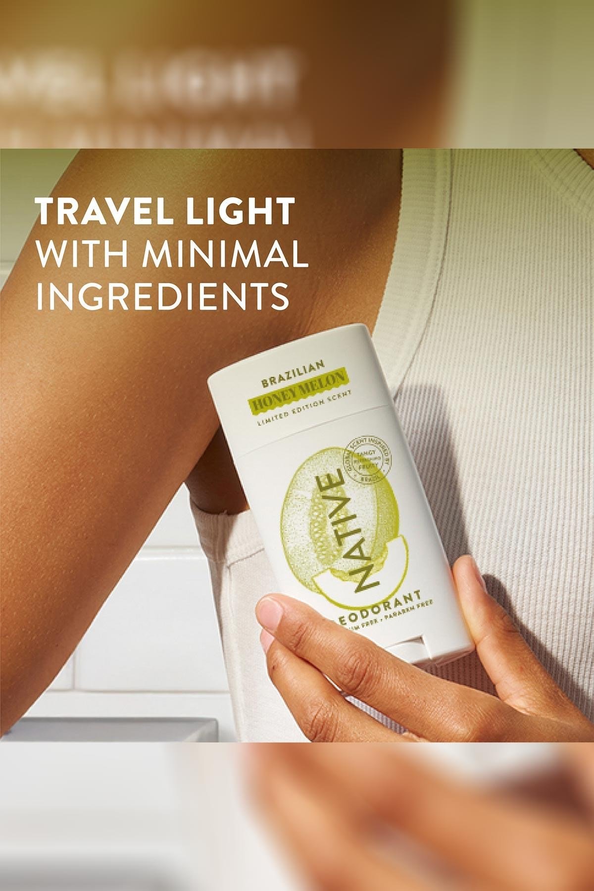 Native Brazilian Honey Melon Alüminyumsuz Stick Deodorant 75GR