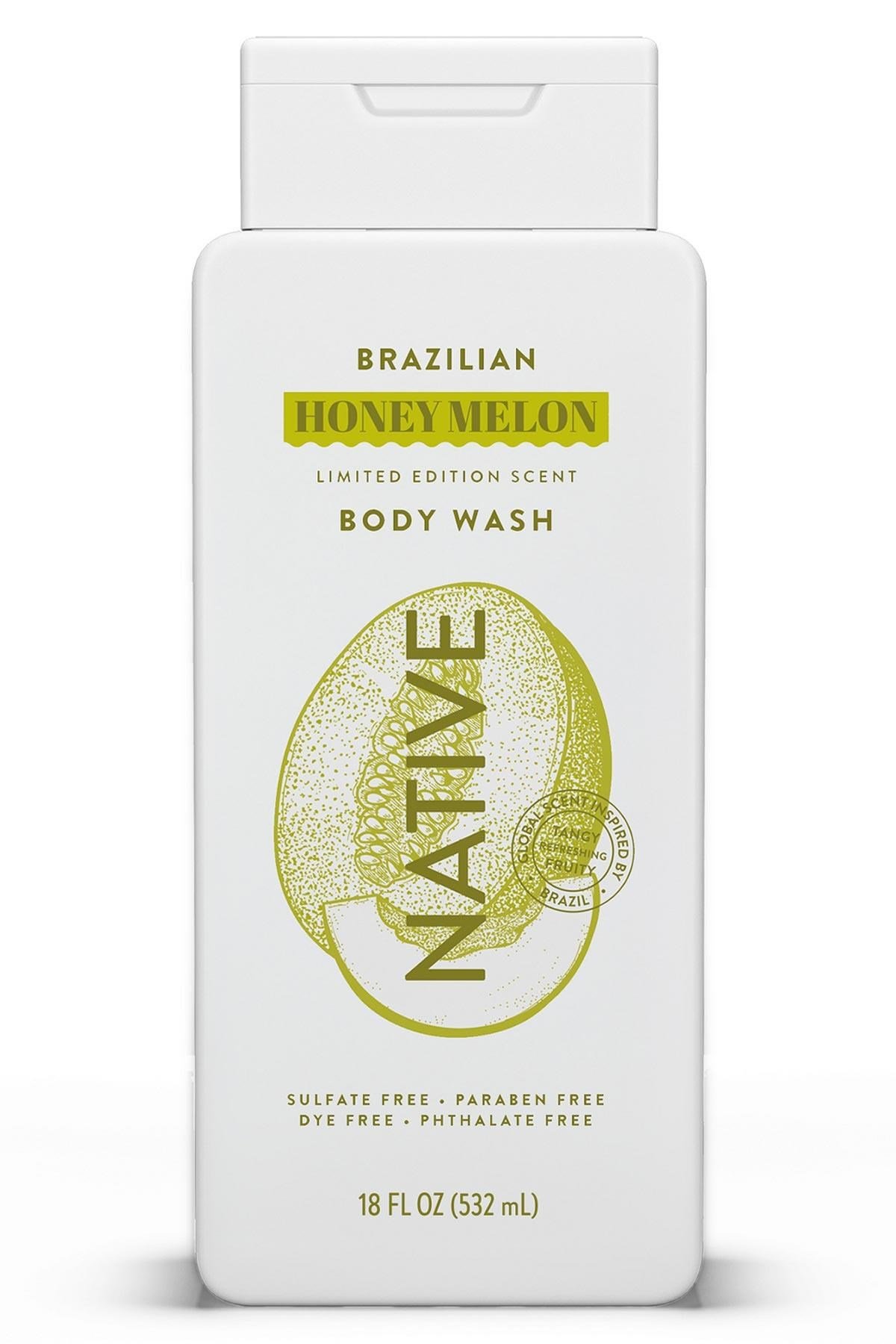 Native Brazilian Honey Melon Duş Jeli 532ML