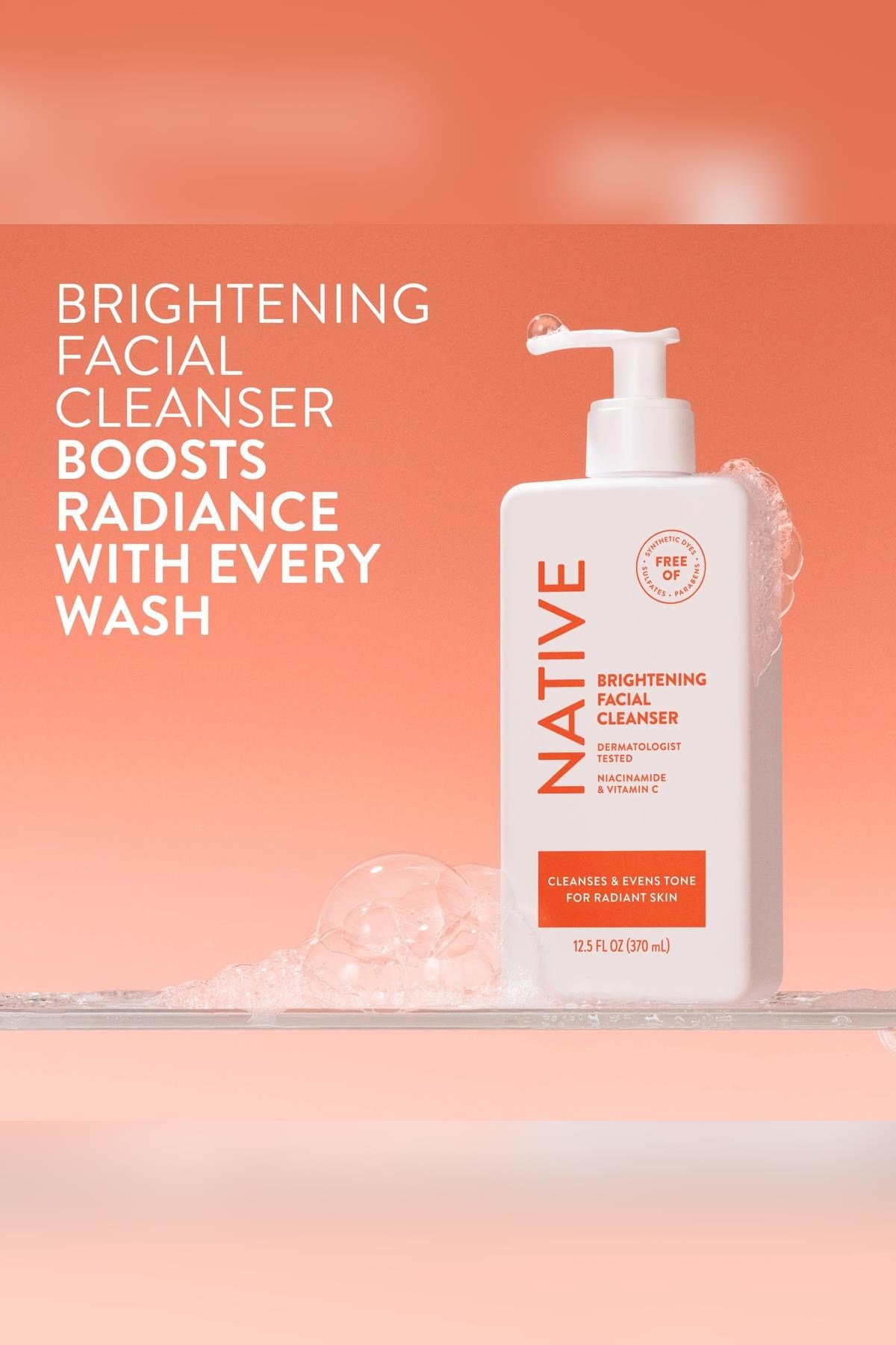 Native Brightening Aydınlatıcı Yüz Temizleme Jeli 370ML