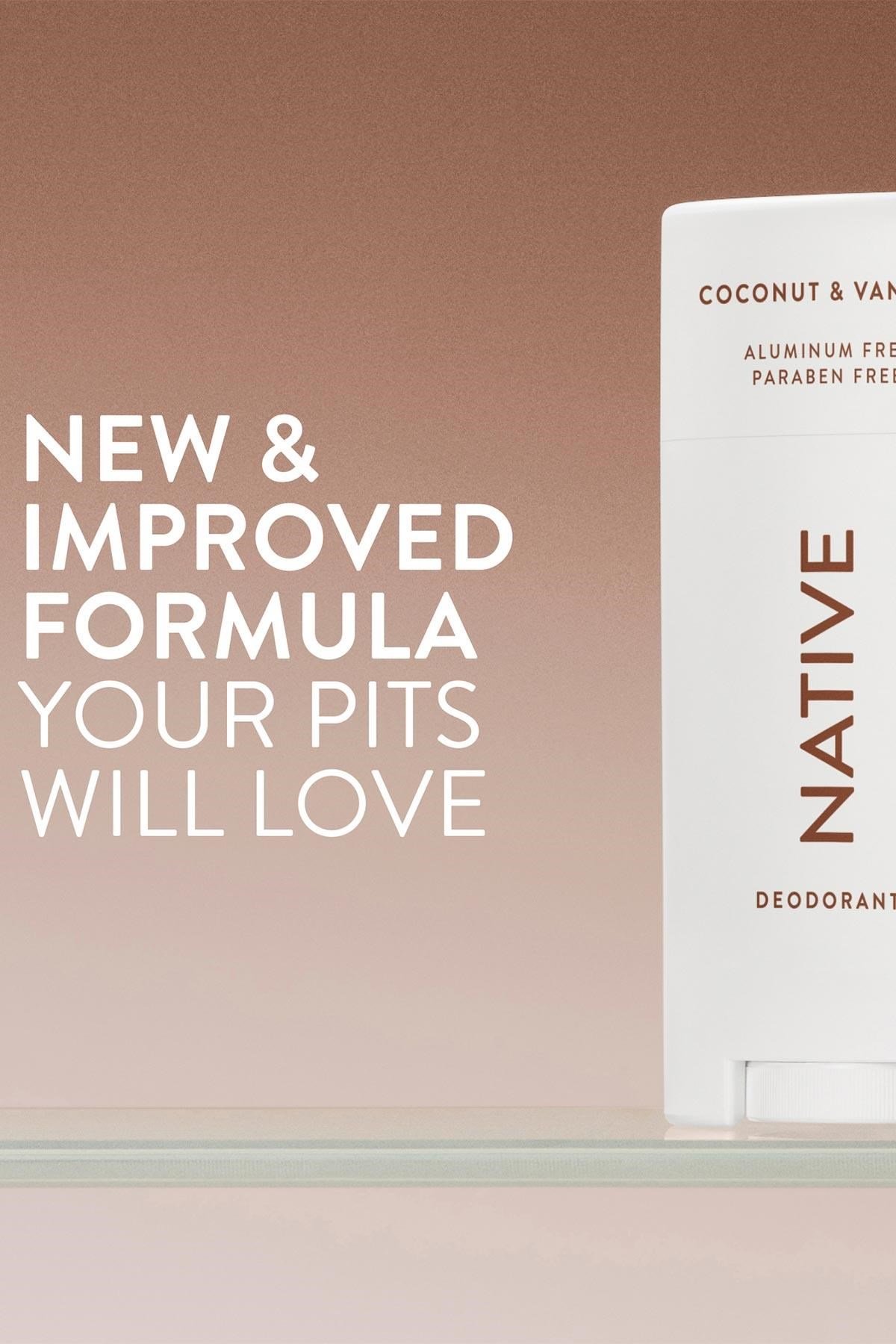 Native Coconut & Vanilla Alüminyumsuz Stick Deodorant 65GR