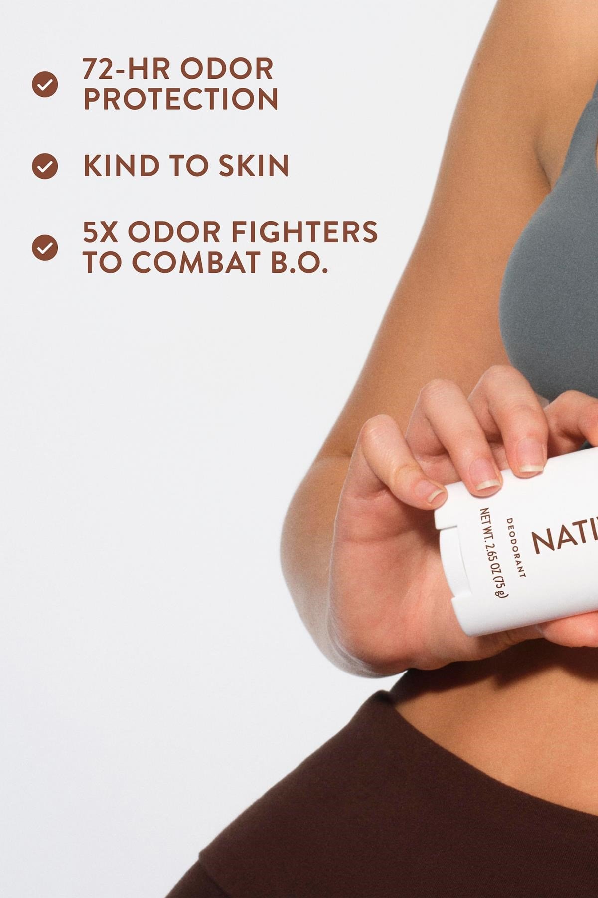 Native Coconut & Vanilla Alüminyumsuz Stick Deodorant 75GR