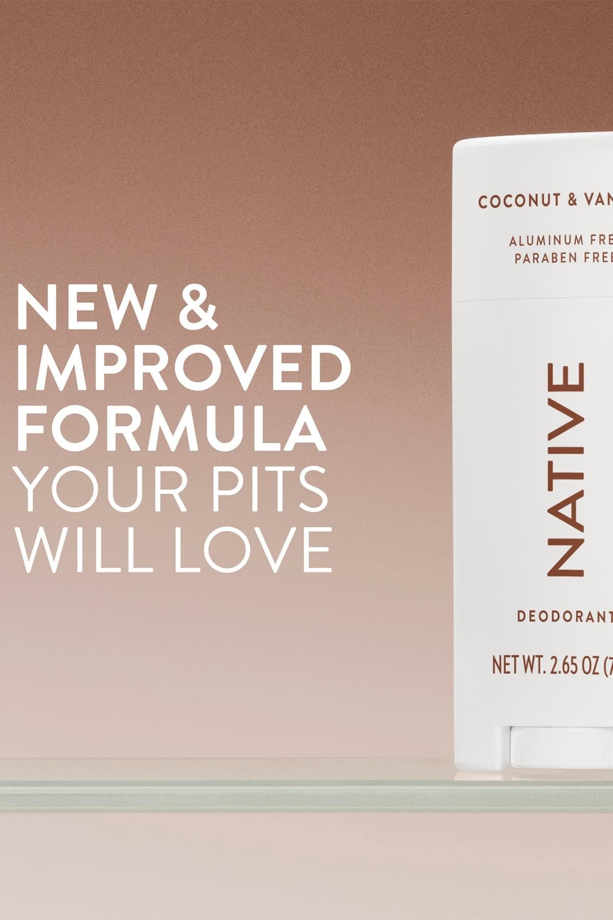 Native Coconut & Vanilla Alüminyumsuz Stick Deodorant 75GR