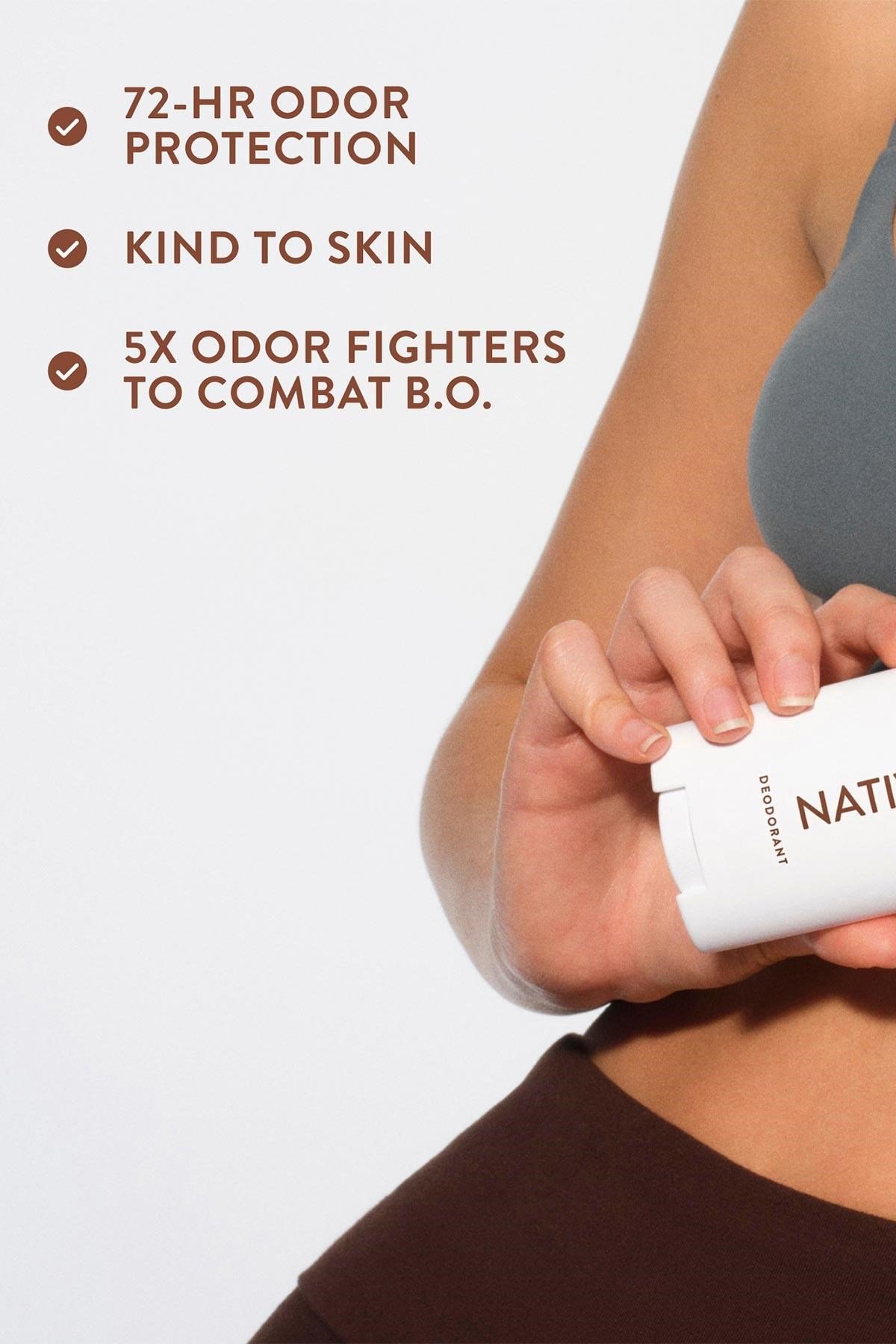 Native Coconut & Vanilla Alüminyumsuz Stick Deodorant 65GR