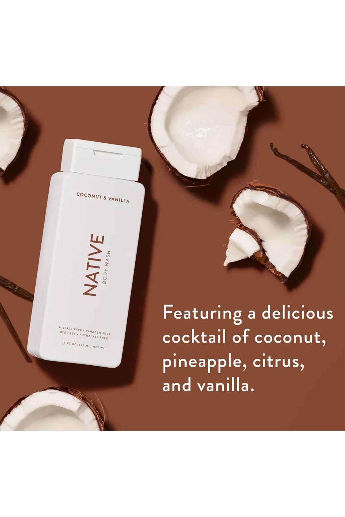 Native Coconut & Vanilla Duş Jeli 532ML