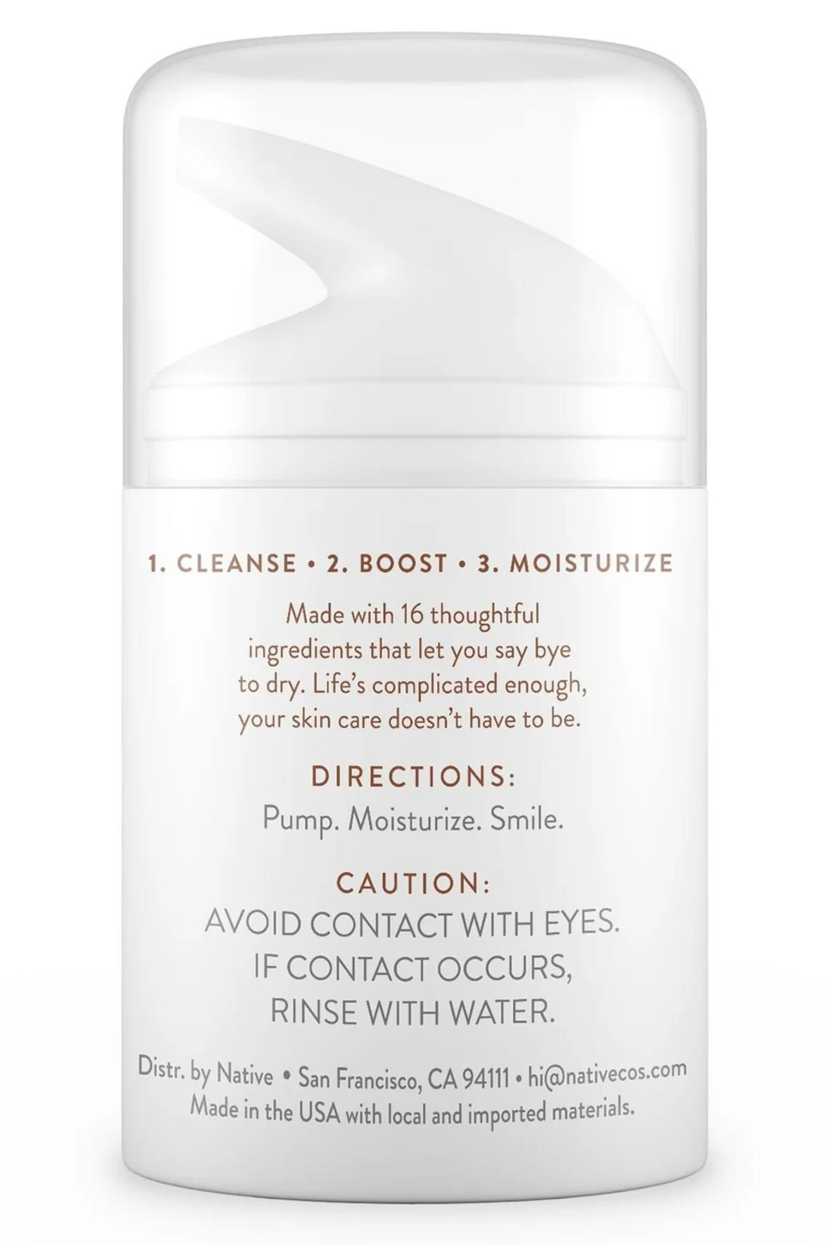 Native Coconut ve Niacinamide Nemlendirici Yüz Kremi 50ML