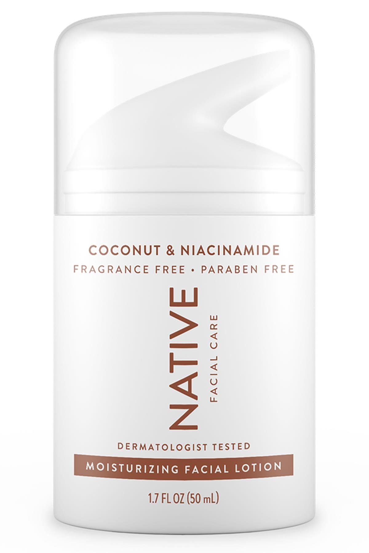Native Coconut ve Niacinamide Nemlendirici Yüz Kremi 50ML