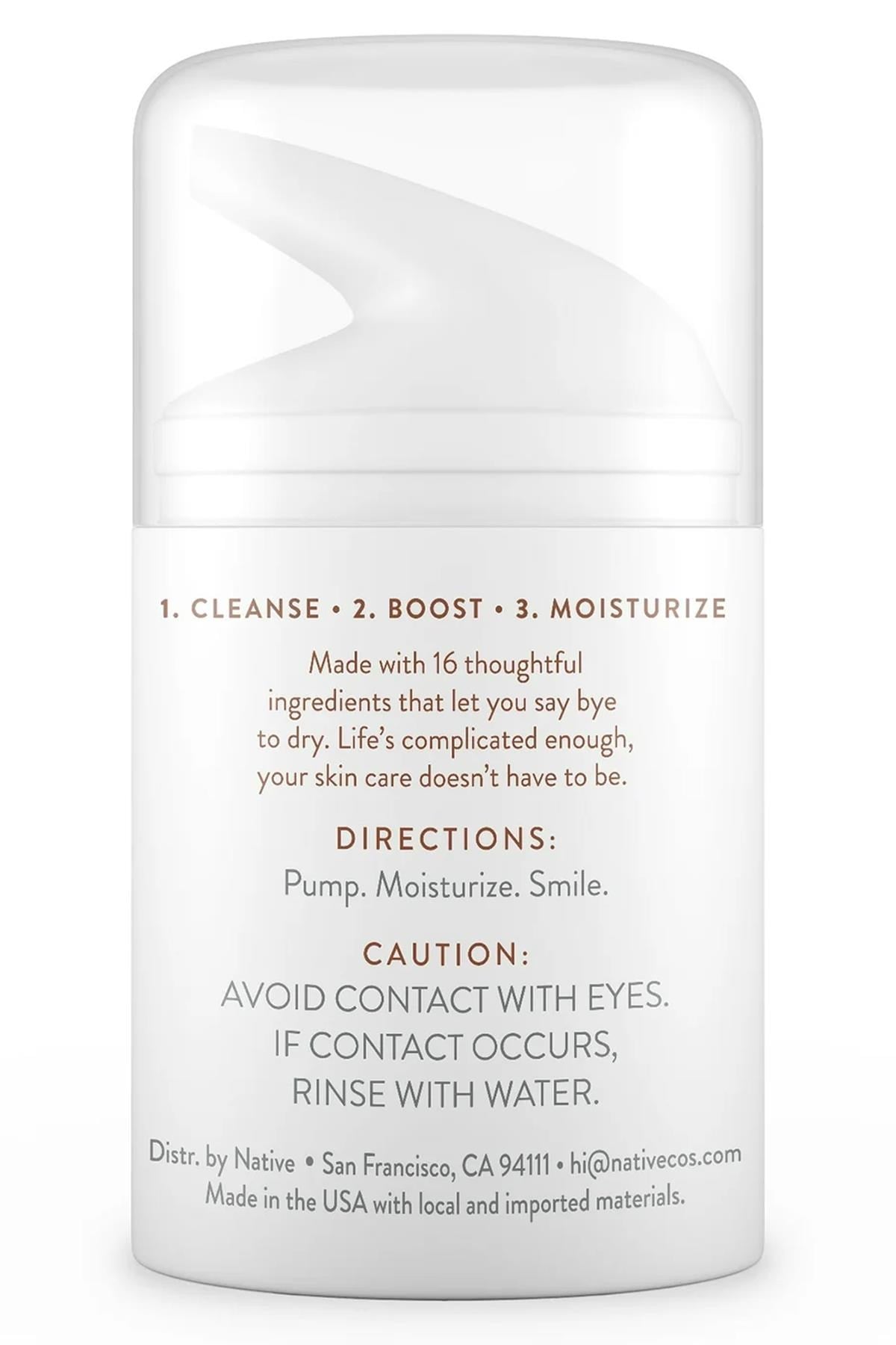 Native Coconut ve Niacinamide Nemlendirici Yüz Kremi 50ML