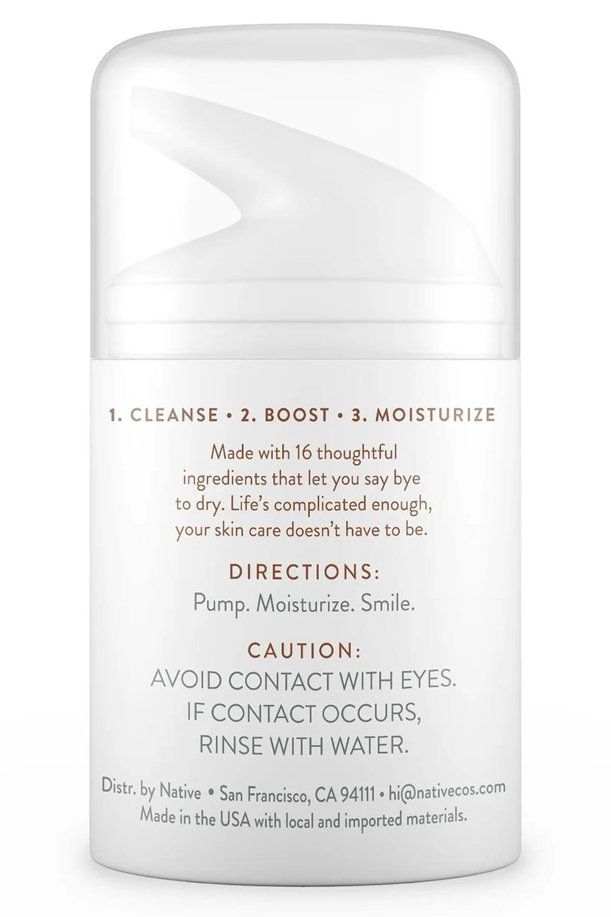 Native Coconut ve Niacinamide Nemlendirici Yüz Kremi 50ML