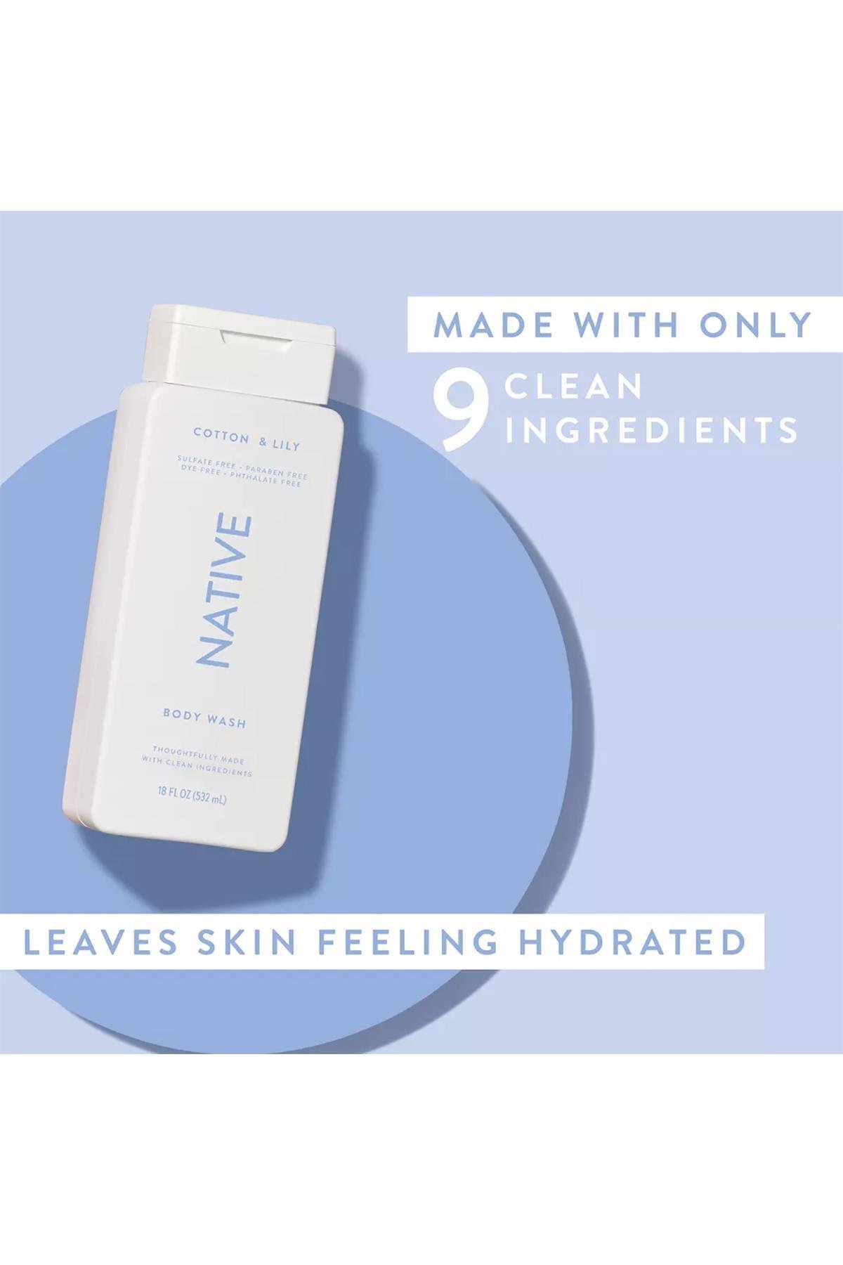 Native Cotton & Lily Duş Jeli 532ML