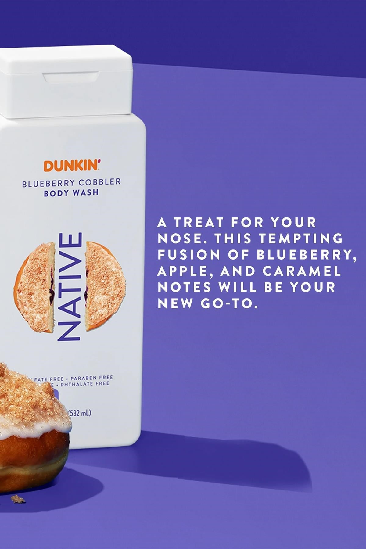 Native Dunkin Blueberry Cobbler Vücut Şampuanı 532ML