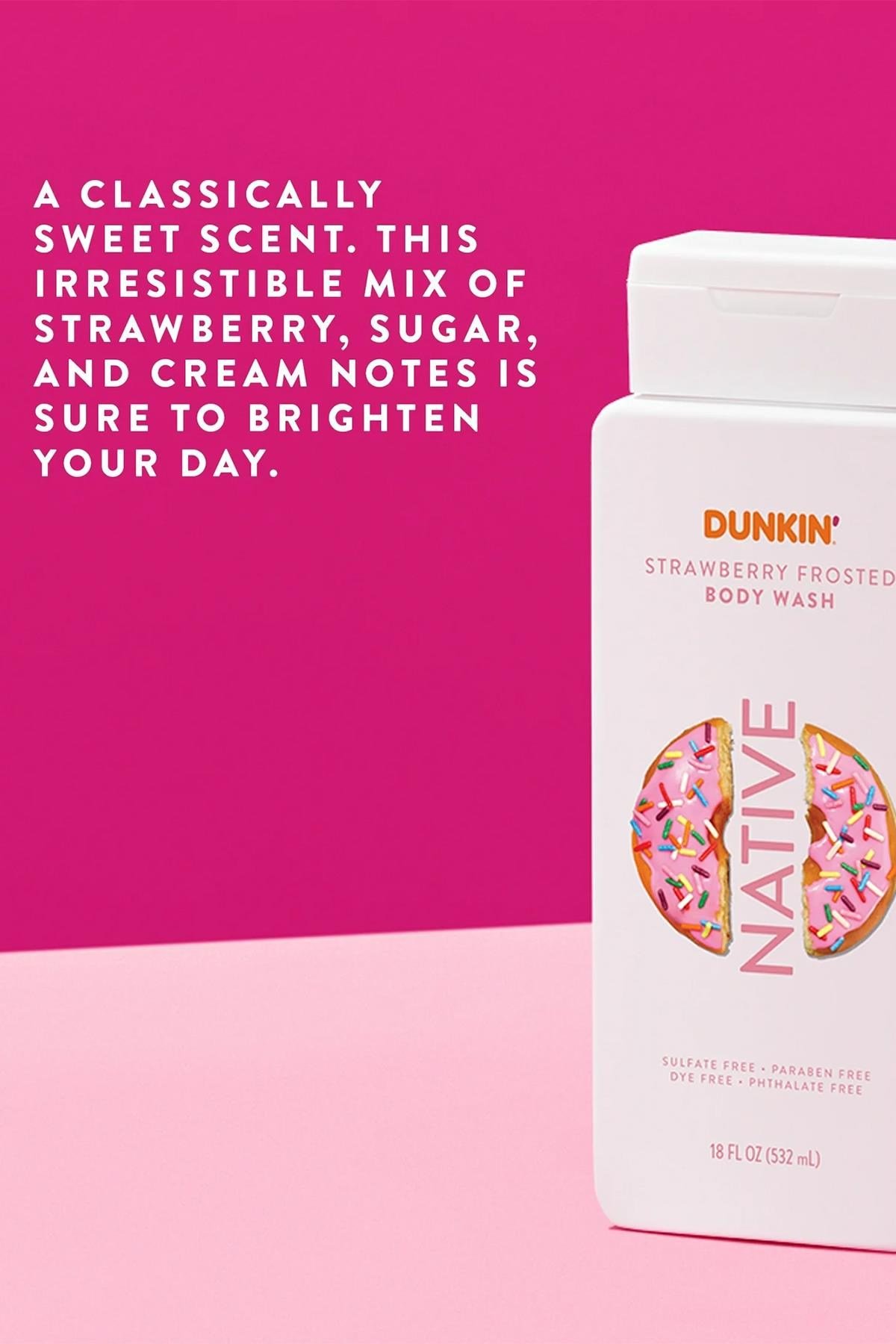 Native Dunkin Strawberry Frosted Vücut Şampuanı 532ML