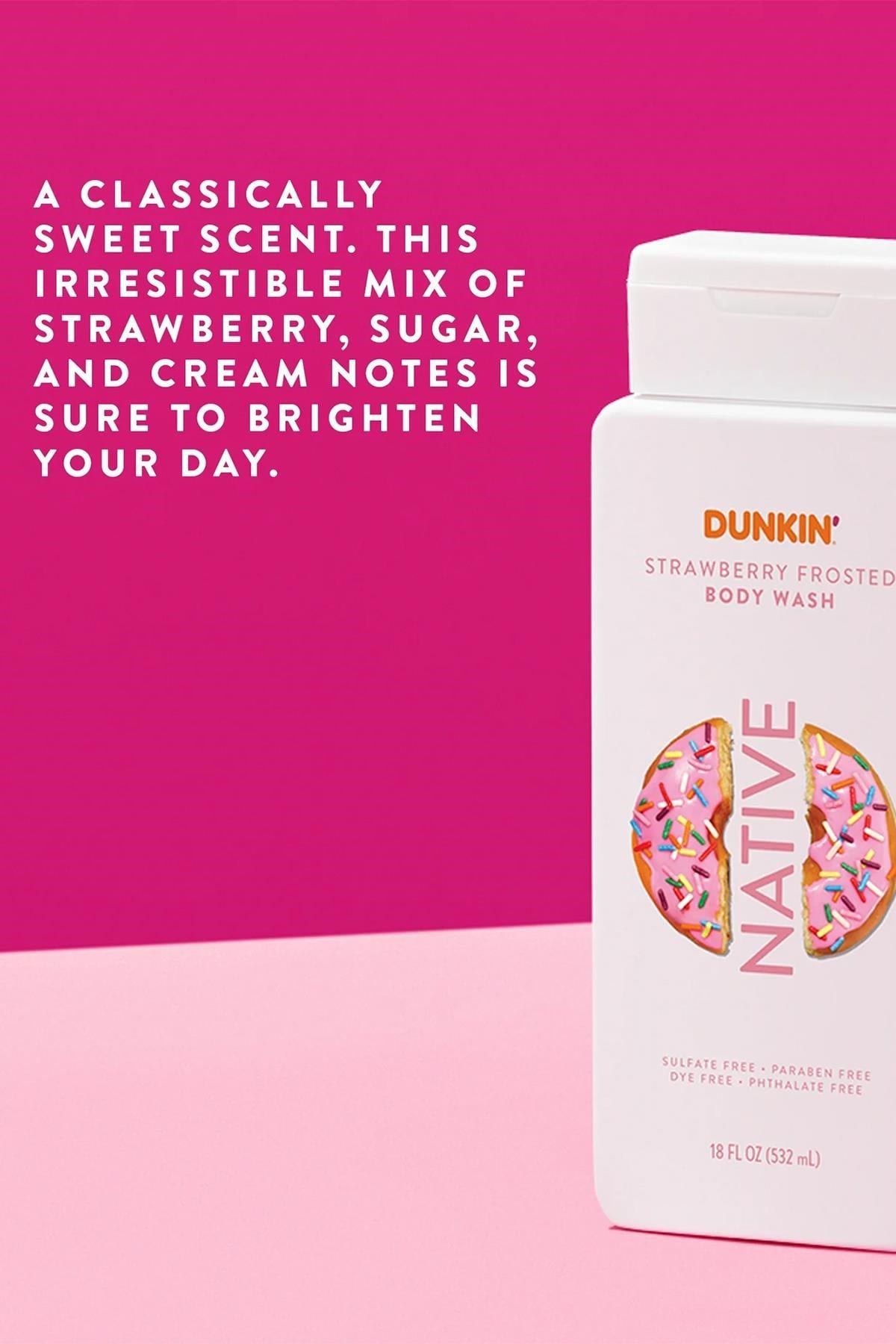 Native Dunkin Strawberry Frosted Vücut Şampuanı 532ML