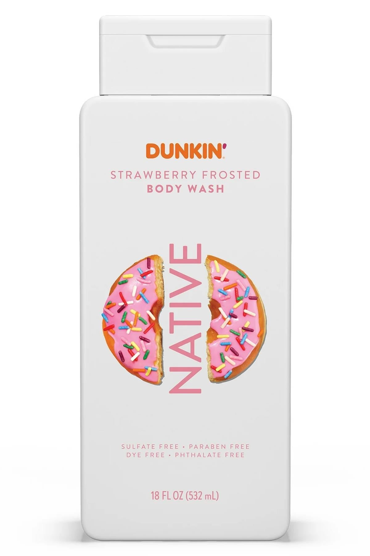 Native Dunkin Strawberry Frosted Vücut Şampuanı 532ML