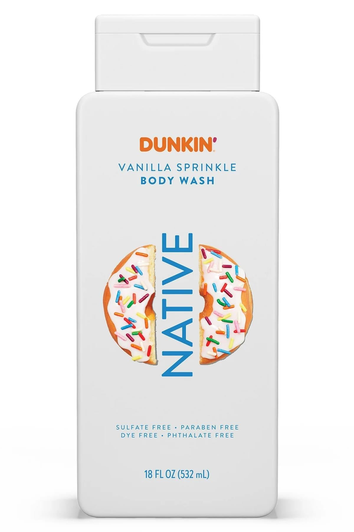 Native Dunkin Vanilla Sprinkle Vücut Şampuanı 532ML