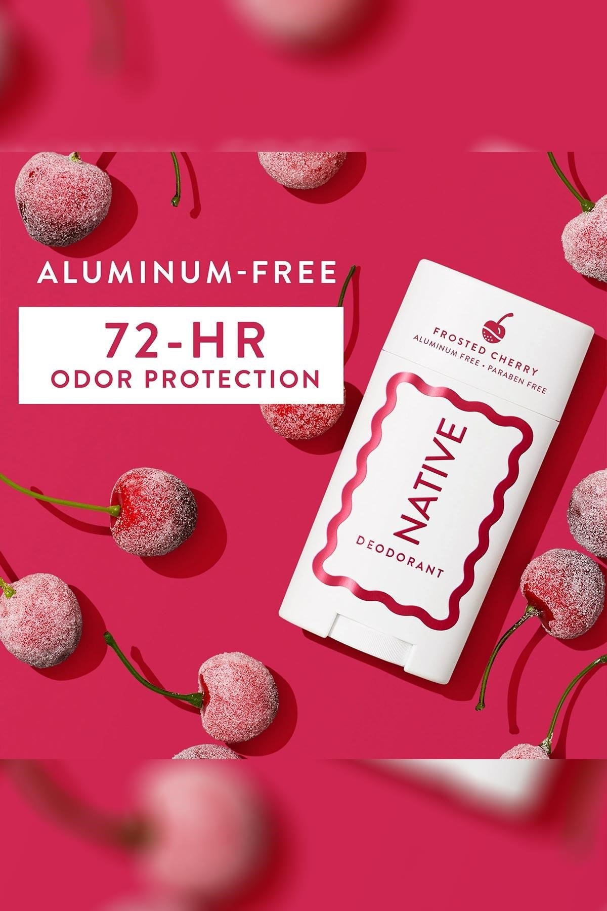 Native Frosted Cherry Alüminyumsuz Stick Deodorant 75GR