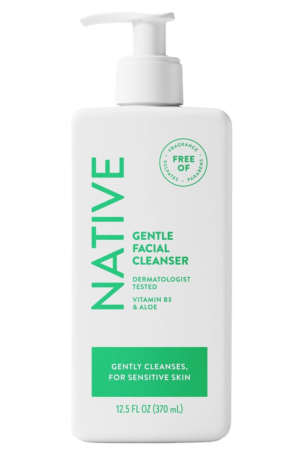 Native Gentle Hassas Ciltler İçin Yüz Temizleme Jeli 370ML