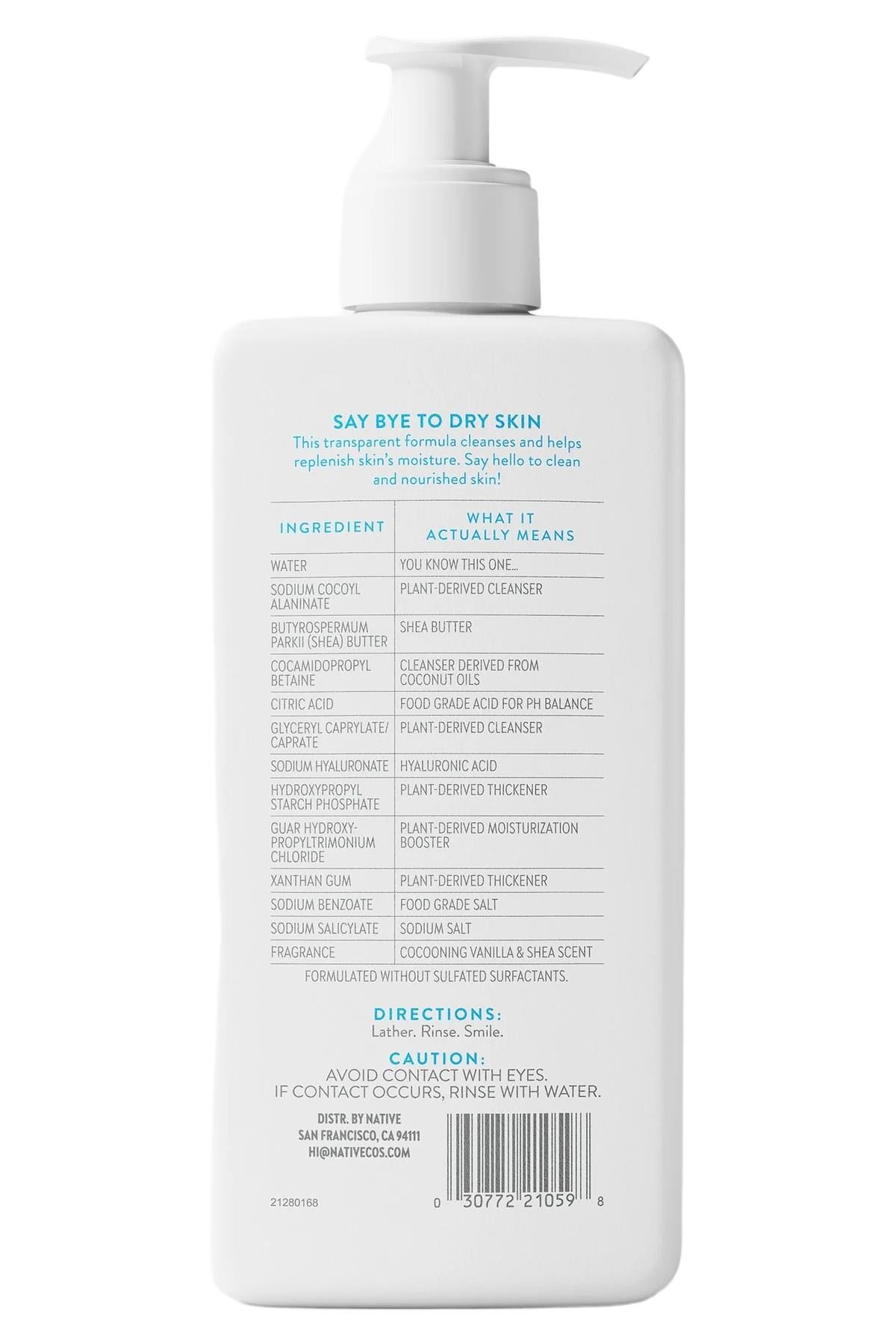 Native Hydrating Nemlendirici Yüz Temizleme Jeli 370ML