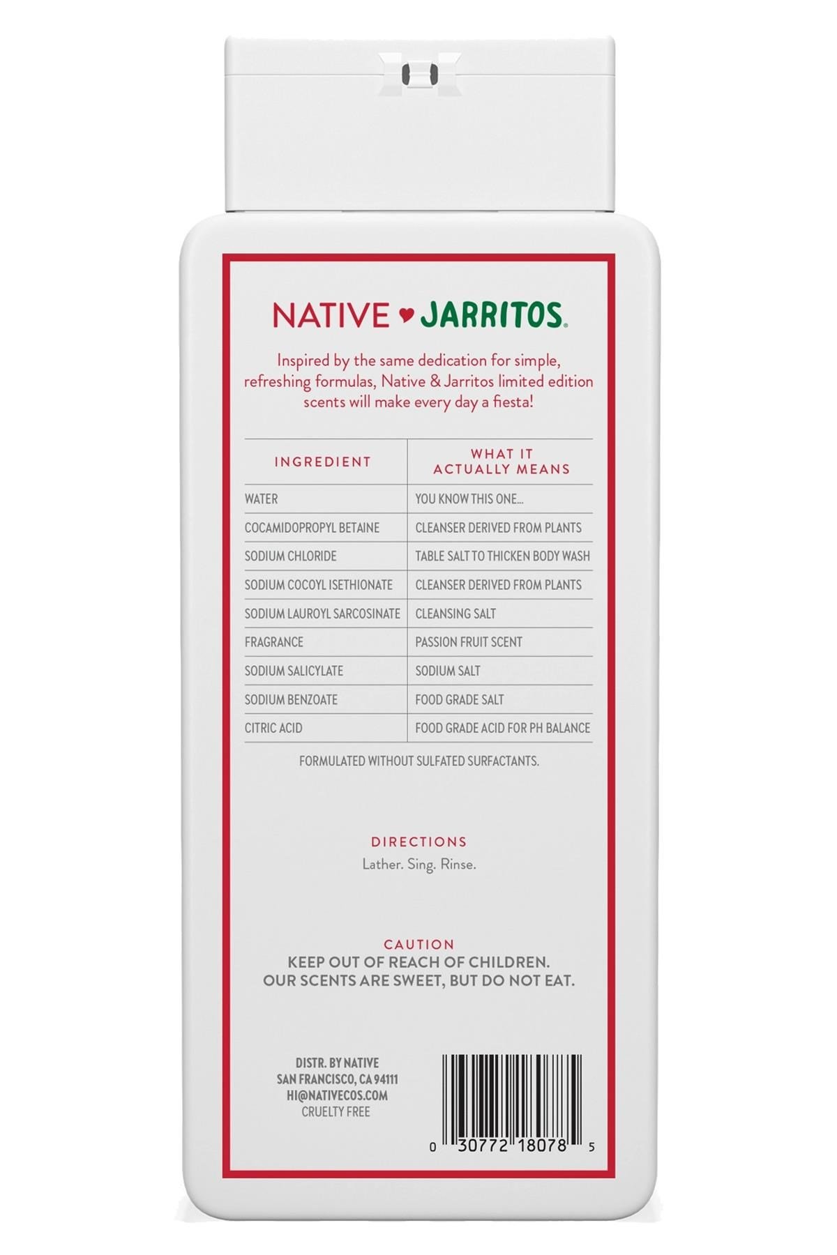Native Jarritos Passion Fruit Duş Jeli 532ML