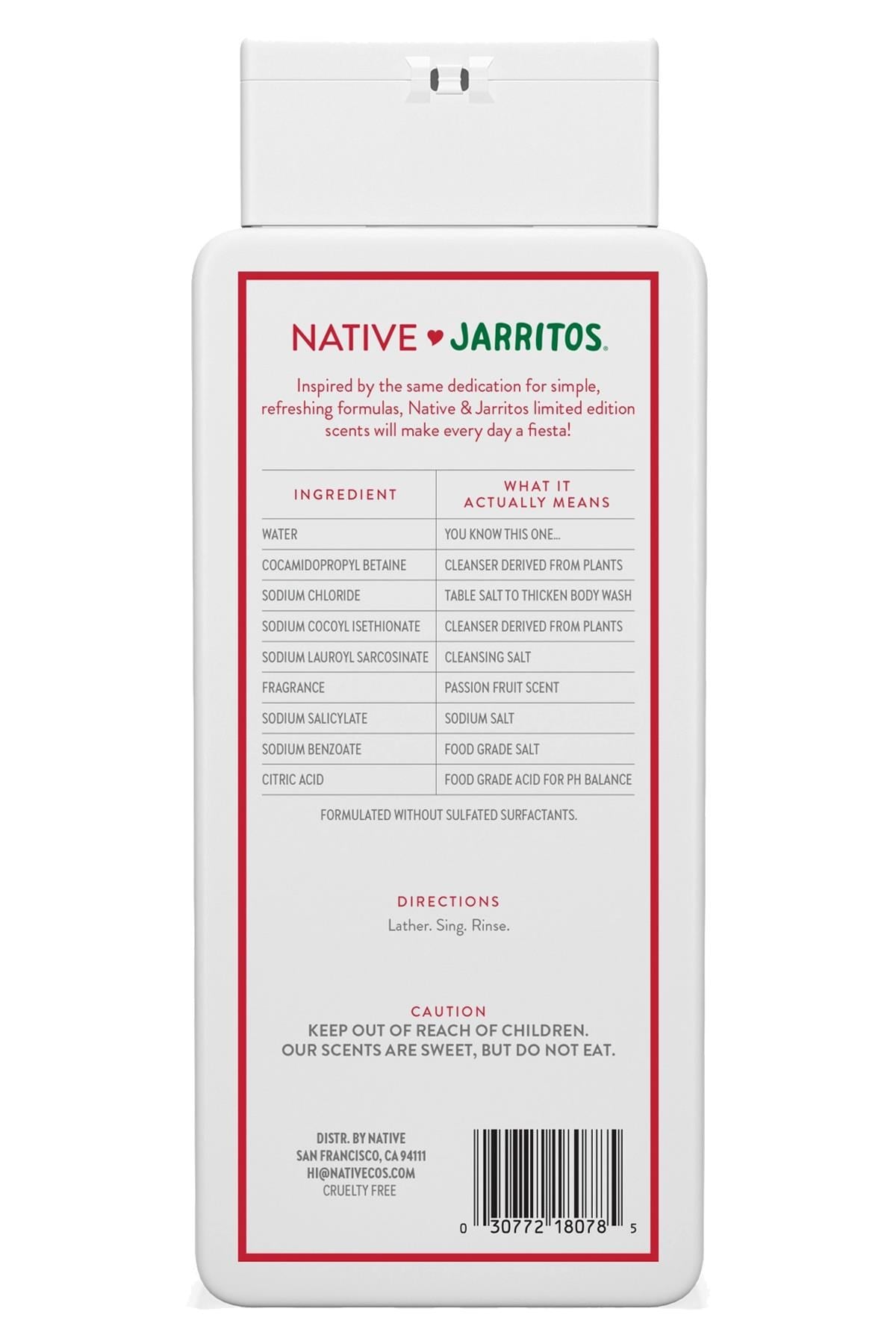 Native Jarritos Passion Fruit Duş Jeli 532ML