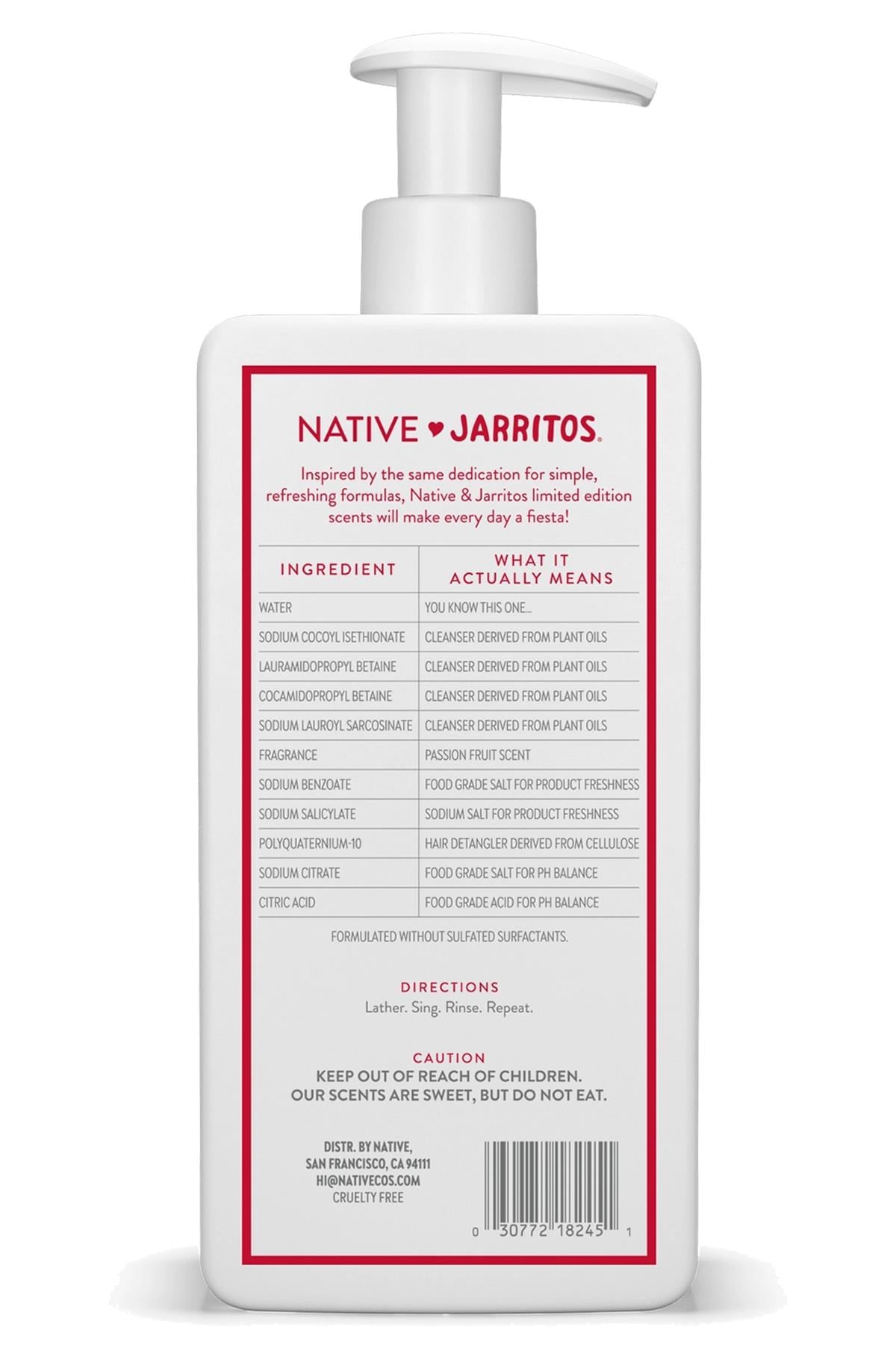 Native Jarritos Passion Fruits Hacim Şampuanı 487ML