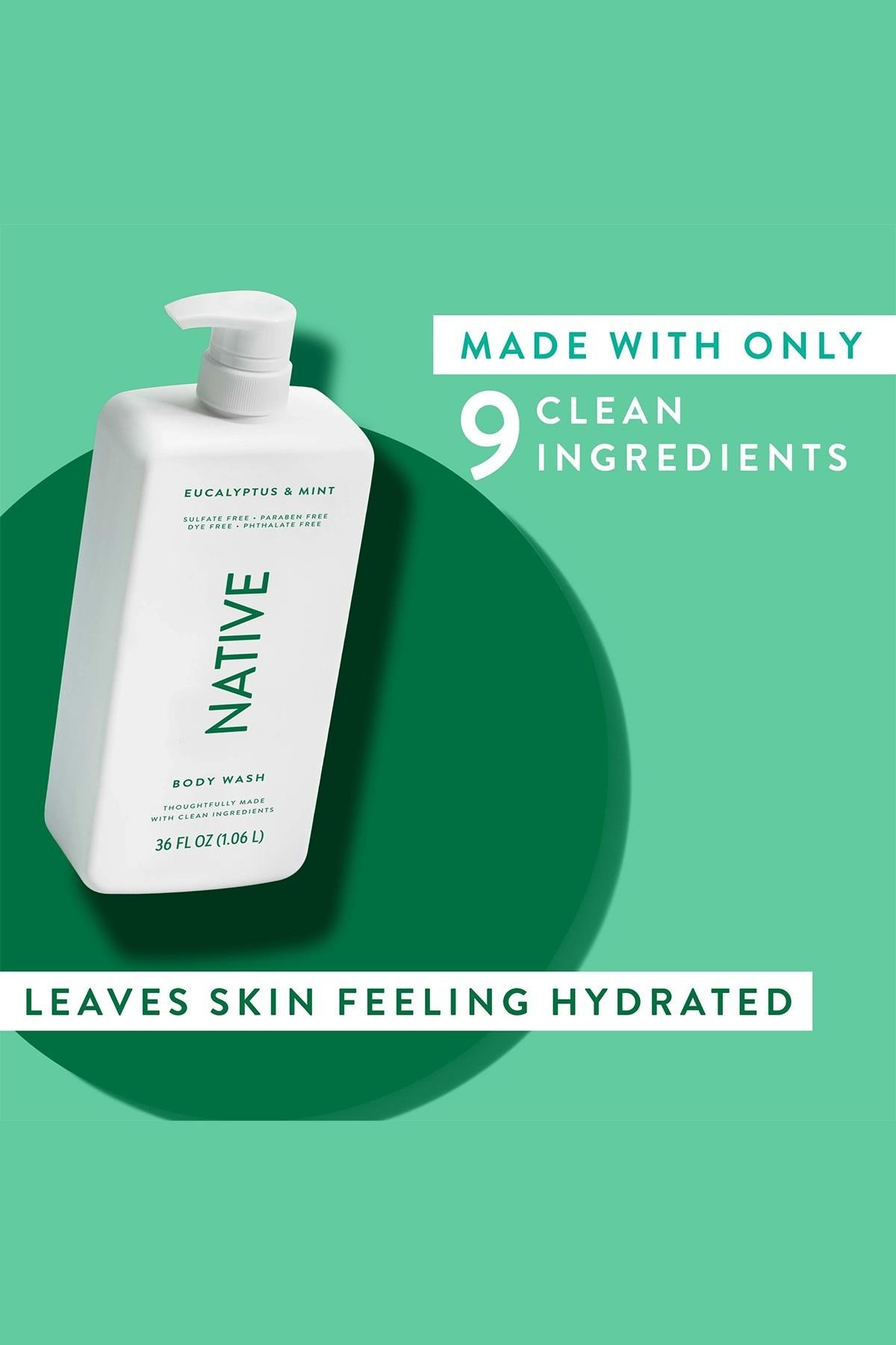 Native Okaliptüs & Nane Vücut Şampuanı 1064ML