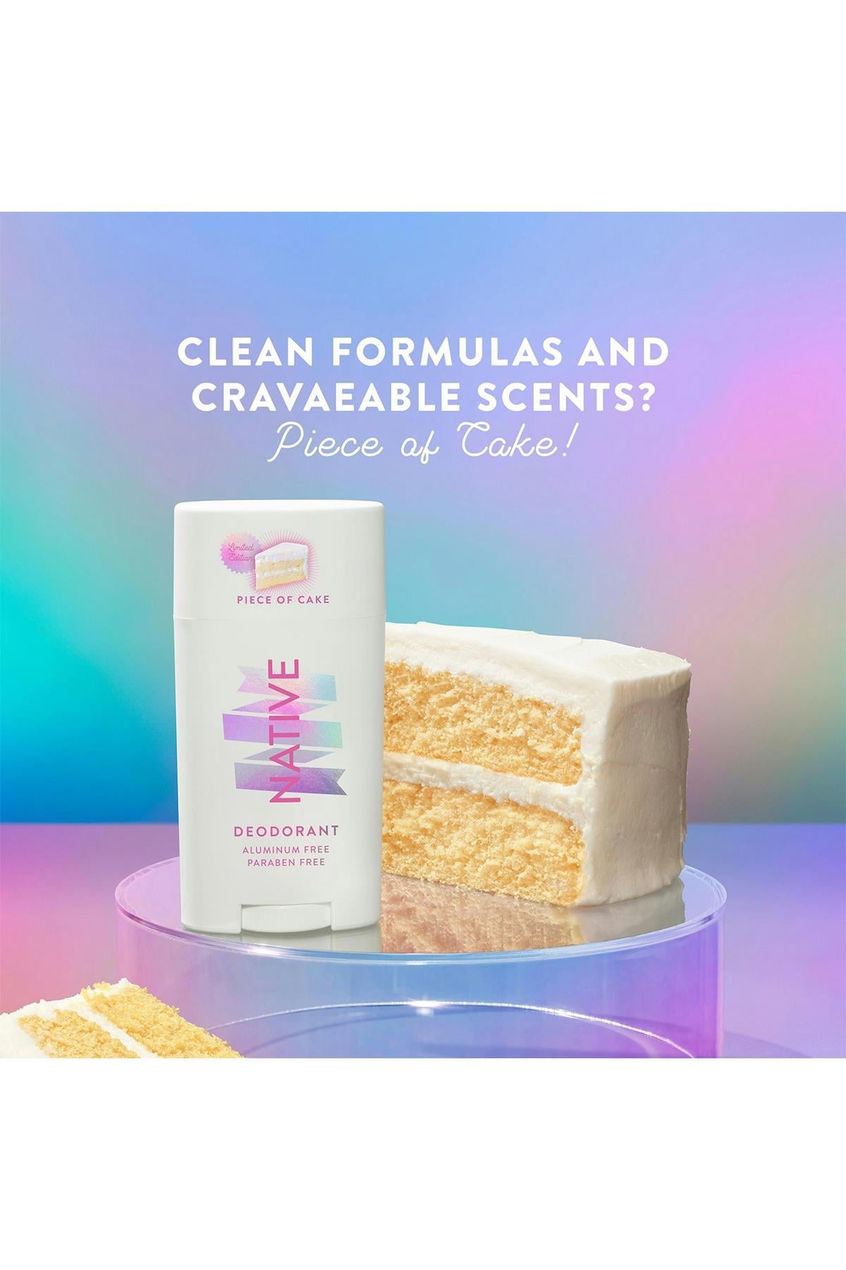 Native Piece of Cake Alüminyumsuz Stick Deodorant 75GR