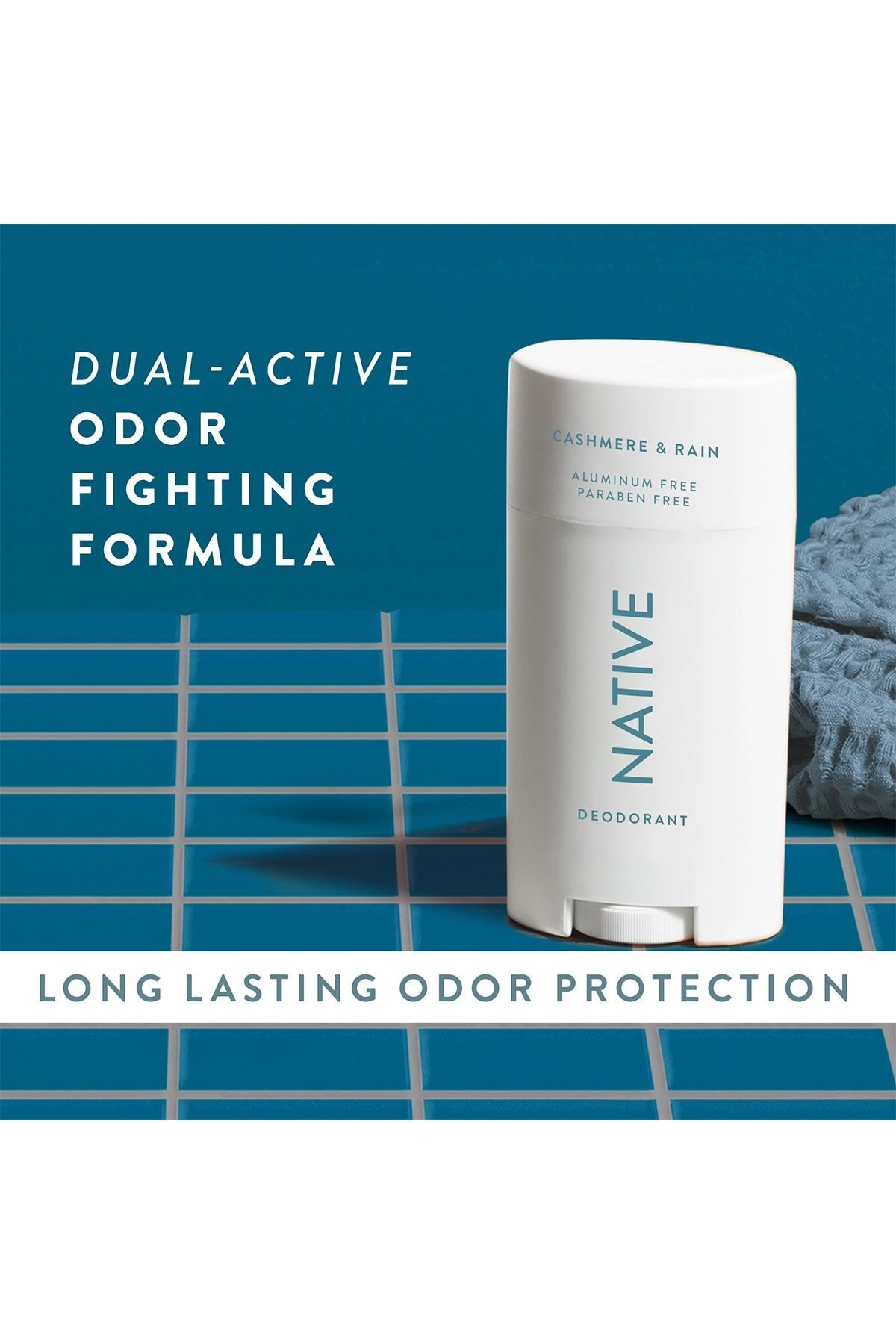 Native Sea Salt & Cedar Alüminyumsuz Stick Deodorant 65GR