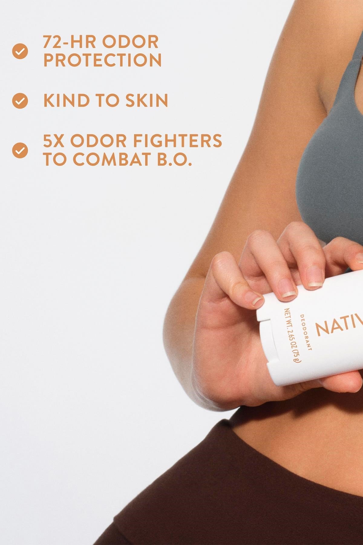 Native Toasted Vanilla & Honey Alüminyumsuz Stick Deodorant 75GR