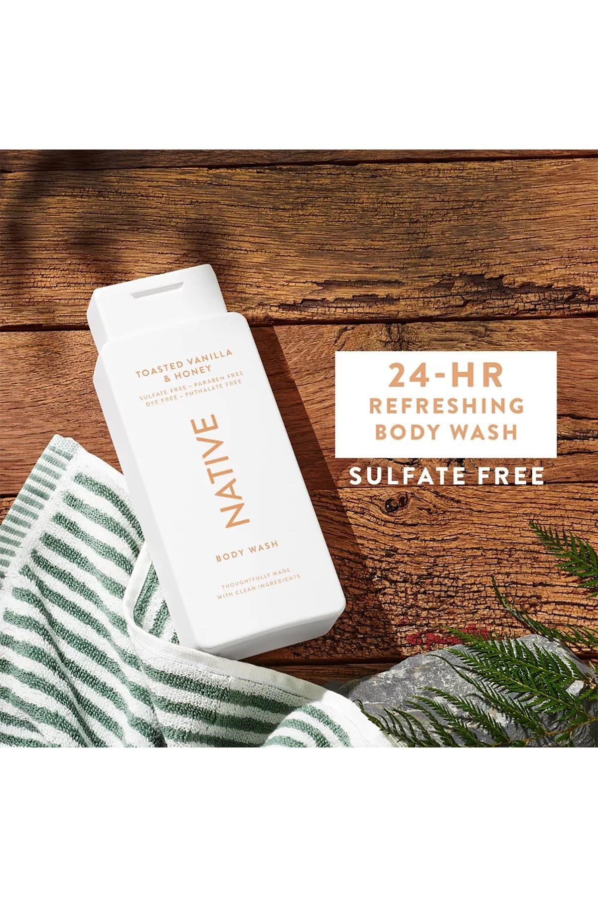 Native Toasted Vanilla & Honey Duş Jeli 532ML
