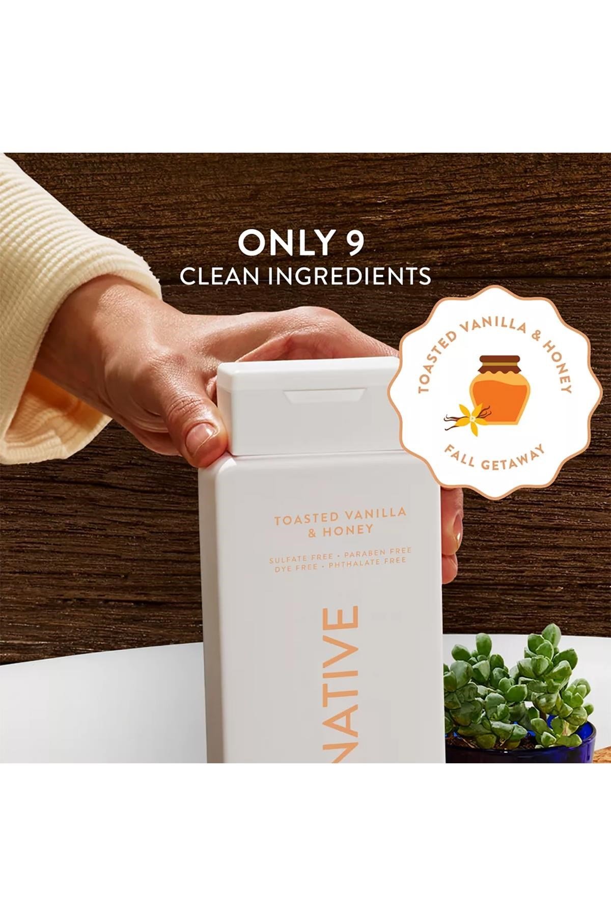 Native Toasted Vanilla & Honey Duş Jeli 532ML