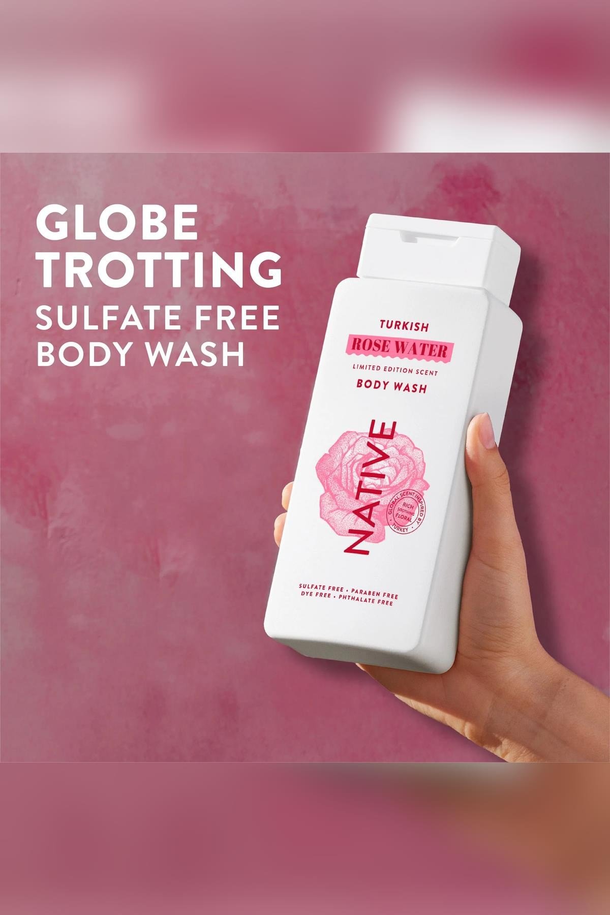 Native Turkish Rose Water Duş Jeli 532ML